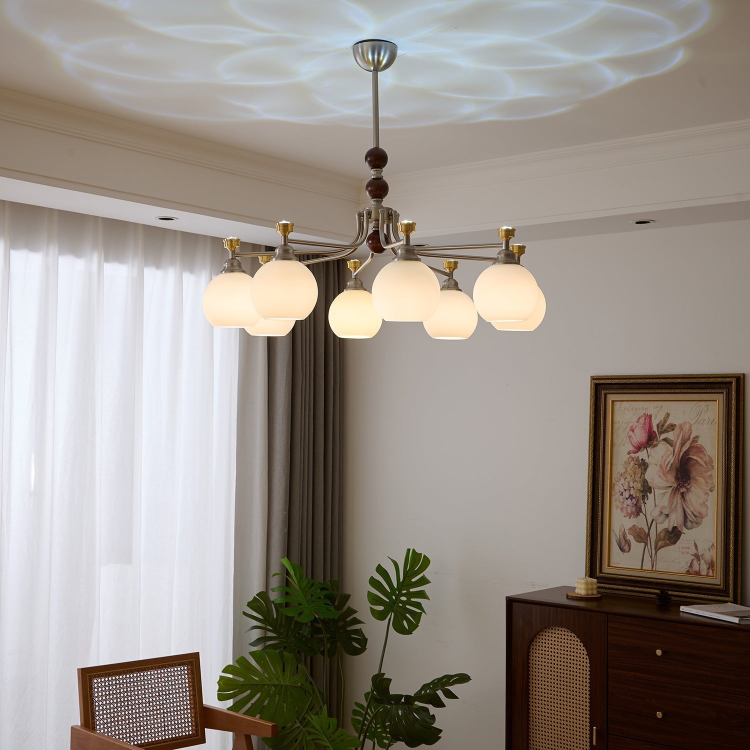 Lucienne Orb Chandelier - Blowlighting