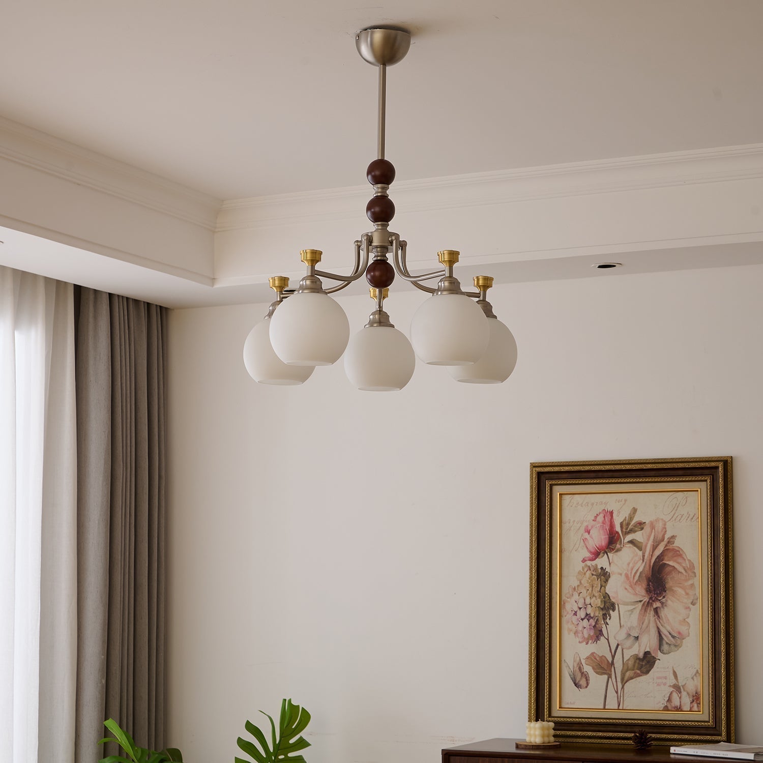 Lucienne Orb Chandelier - Blowlighting
