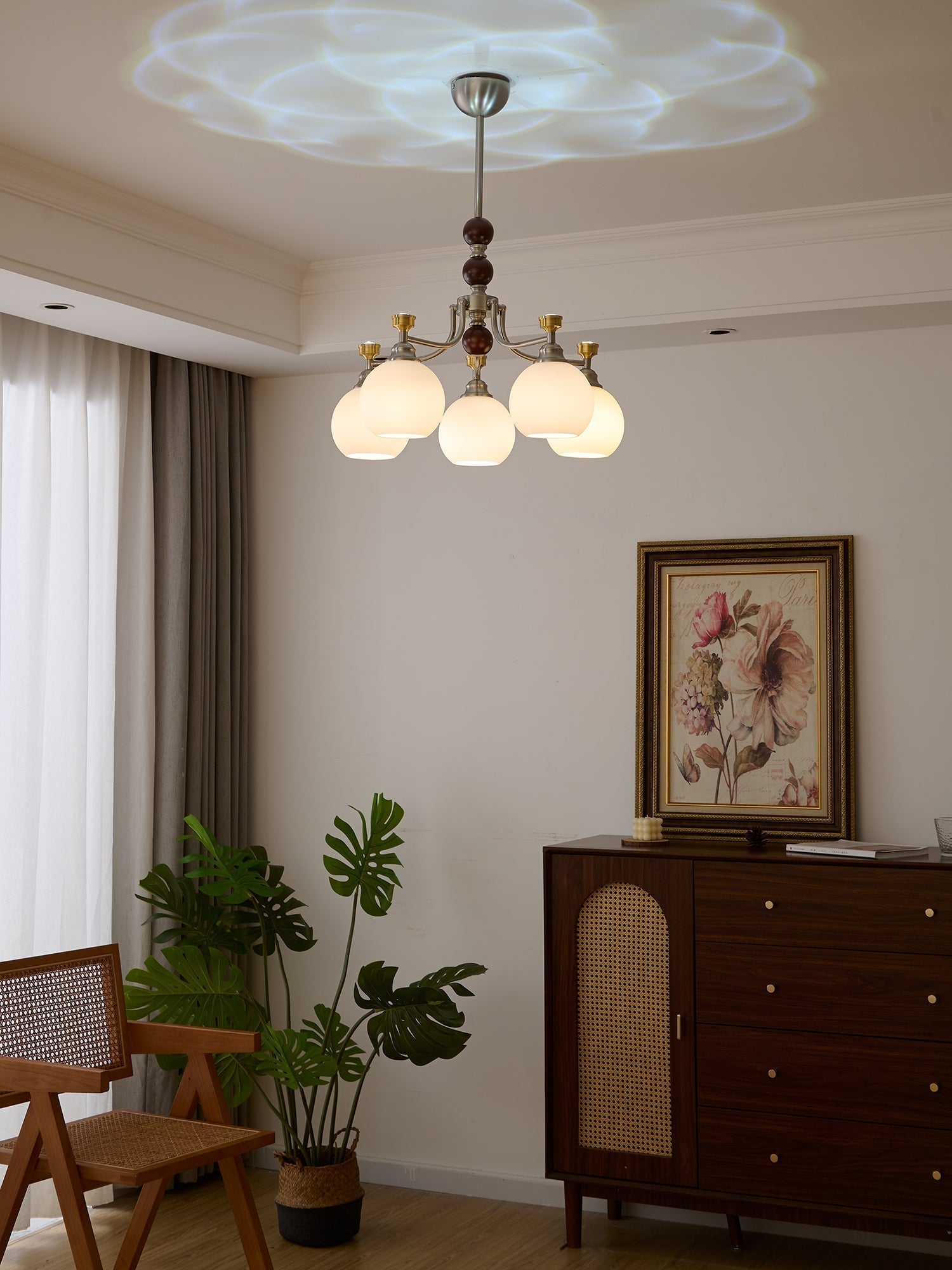 Lucienne Orb Chandelier - Blowlighting