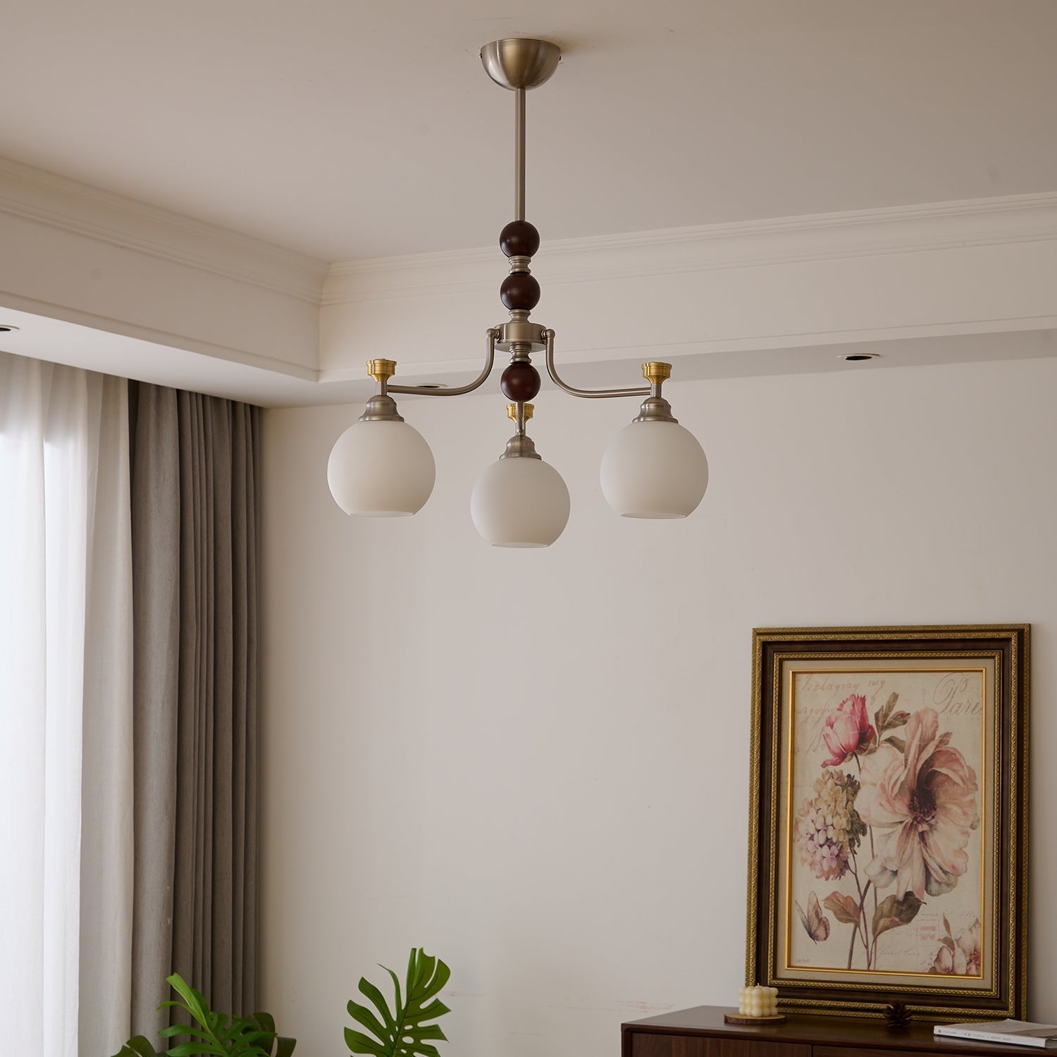 Lucienne Orb Chandelier - Blowlighting