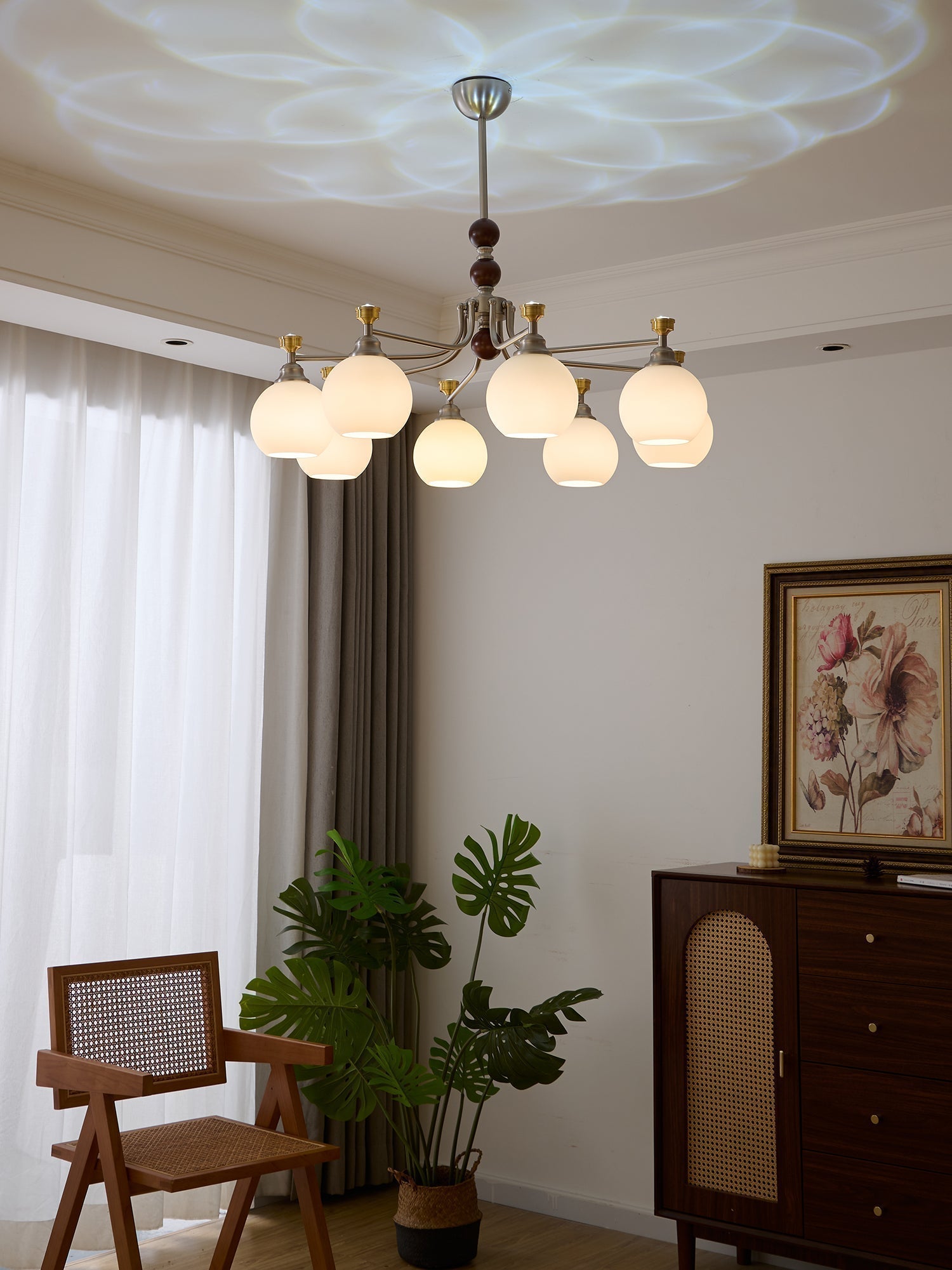 Lucienne Orb Chandelier - Blowlighting