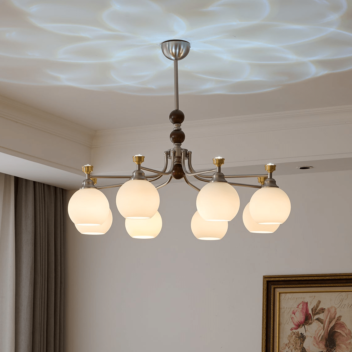 Lucienne Orb Chandelier - Blowlighting