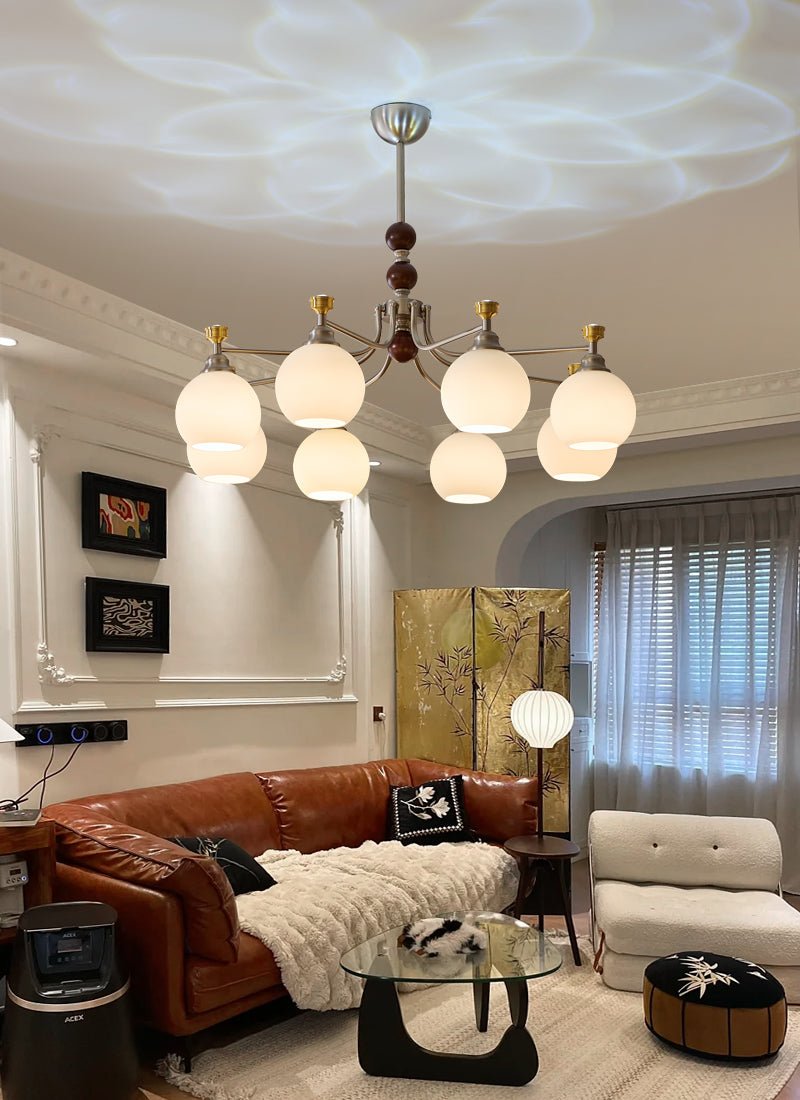 Lucienne Orb Chandelier - Blowlighting