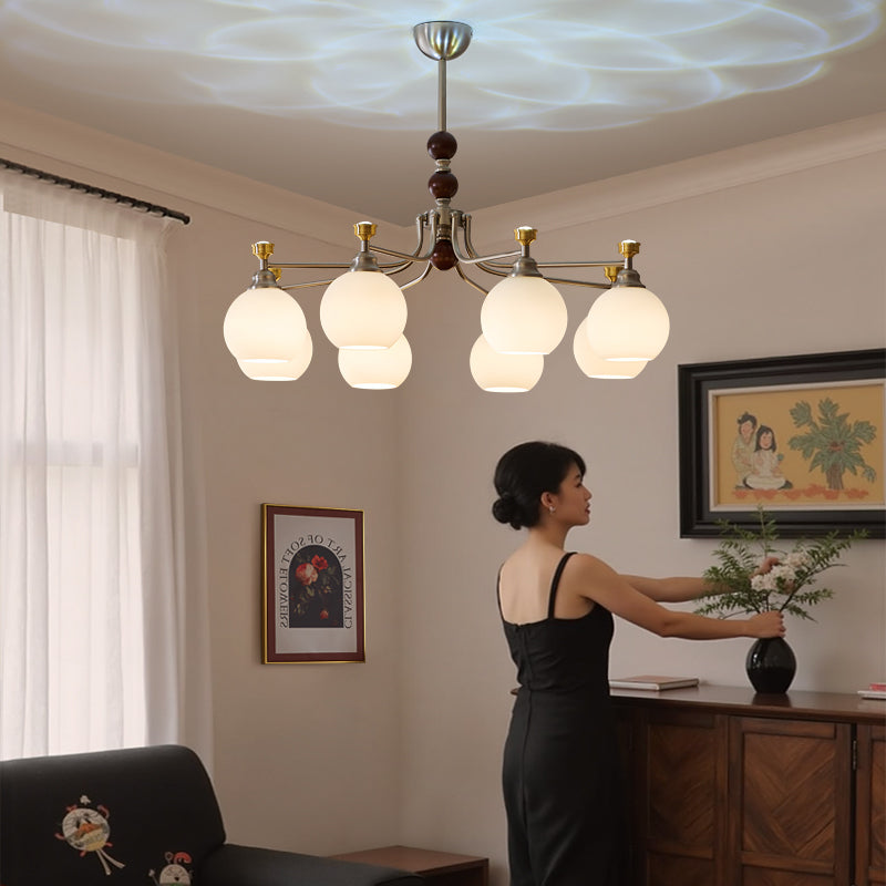 Lucienne Orb Chandelier - Blowlighting