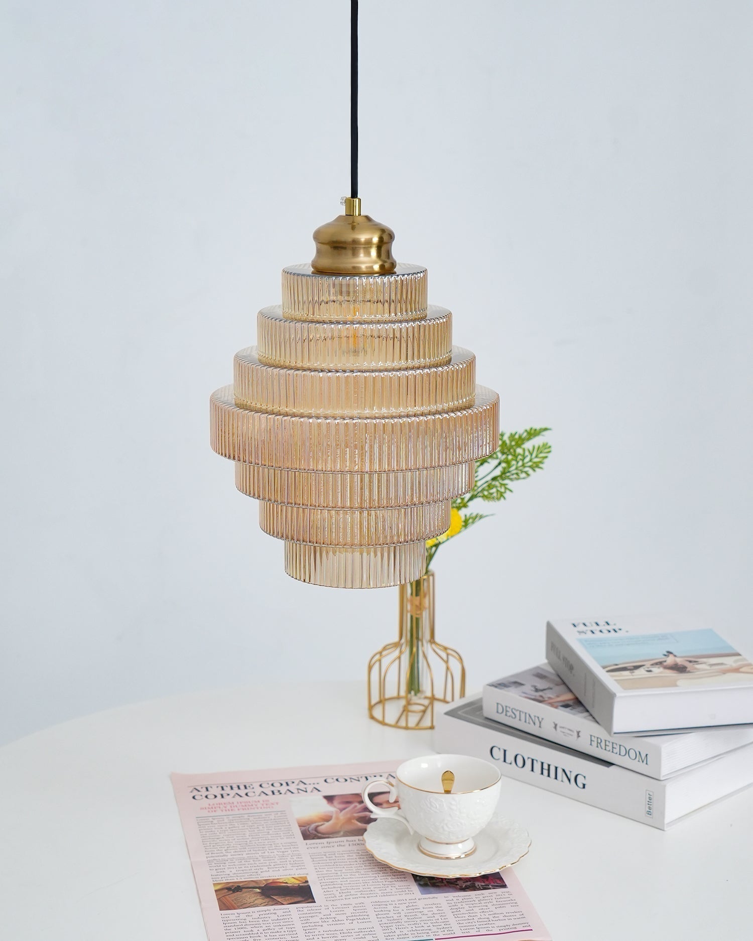 Amara Glass Pendant Lamp - Letslighting