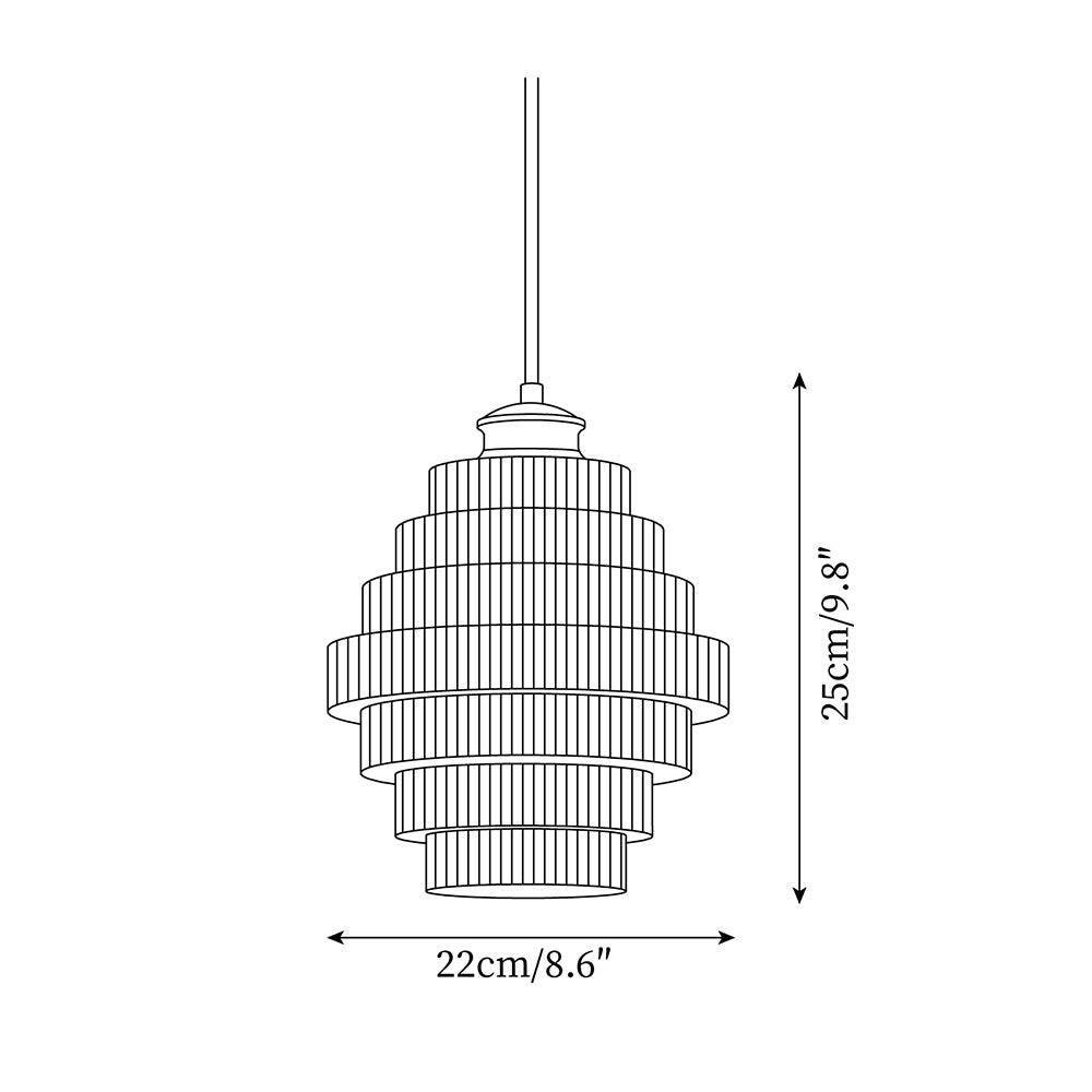 Amara Glass Pendant Lamp - Letslighting
