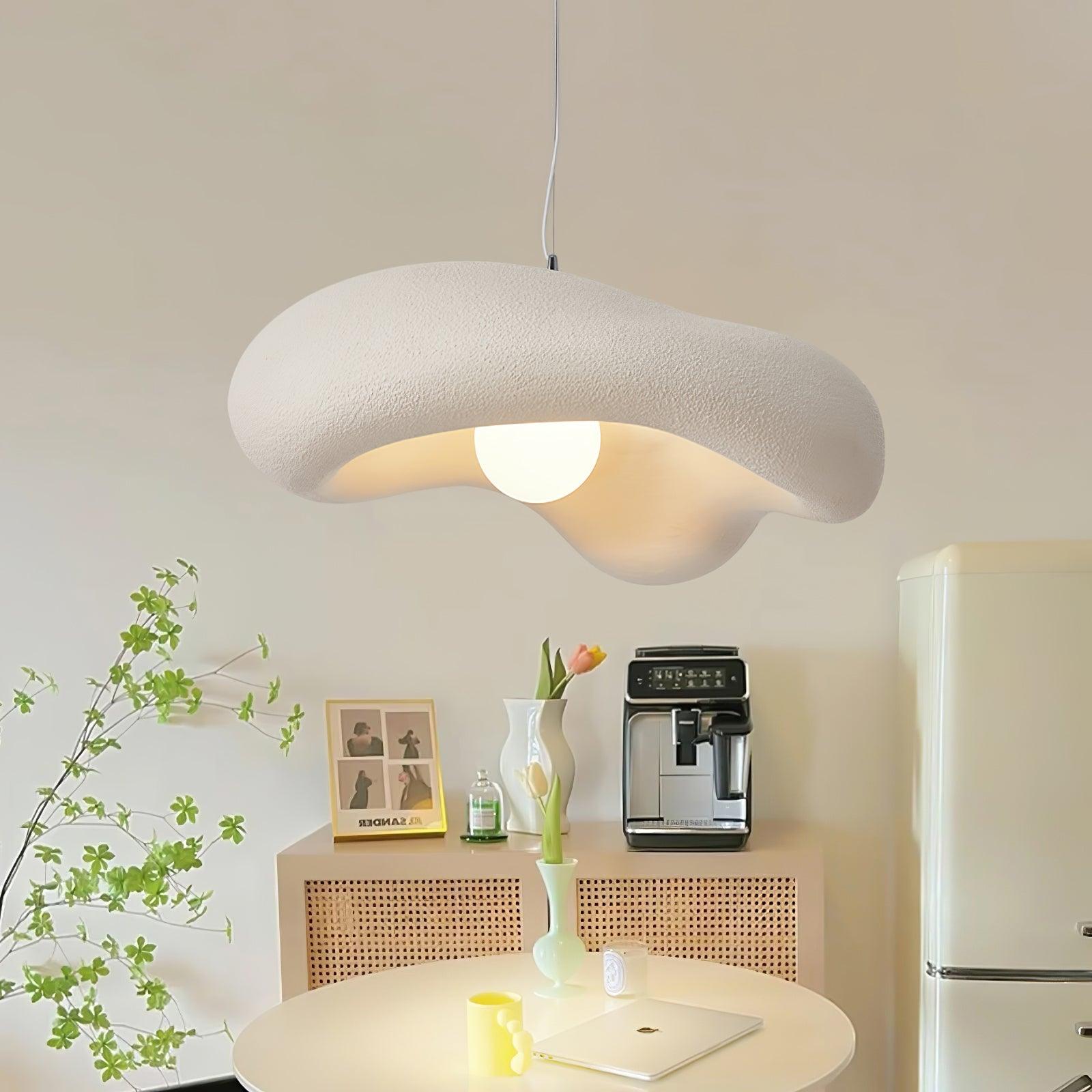 Avi Lampada a Sospensione Stile Wabi Sabi per Soggiorno Naturale