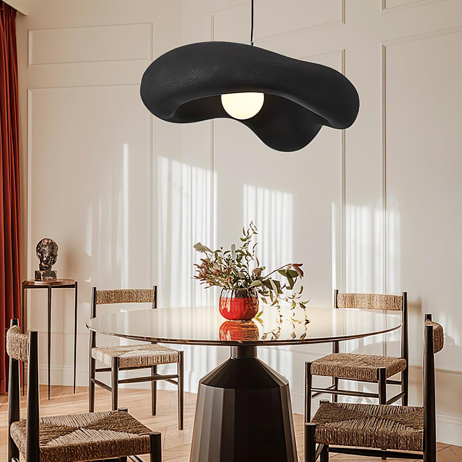 Avi Lampada a Sospensione Stile Wabi Sabi per Soggiorno Naturale