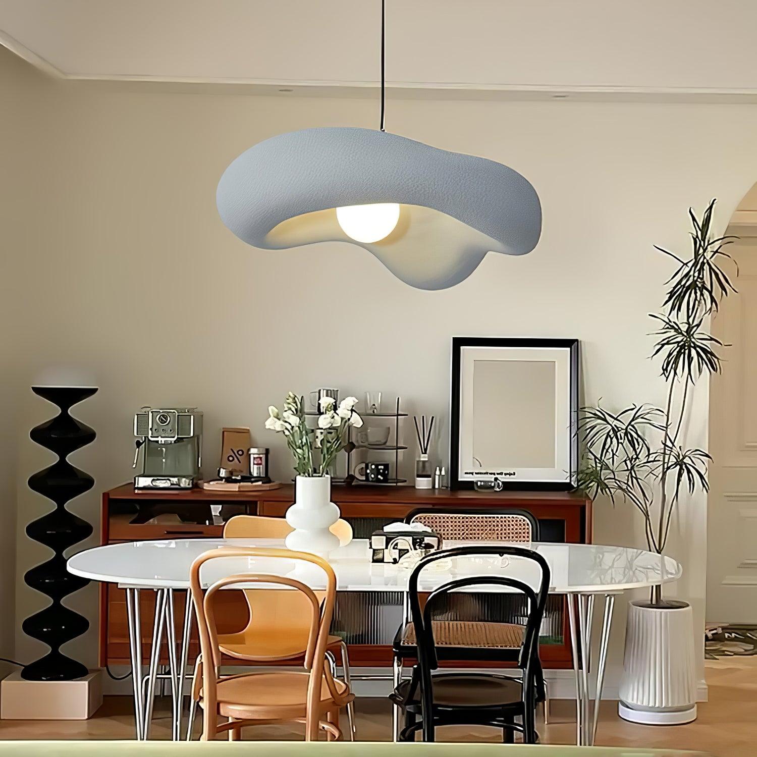 Avi Lampada a Sospensione Stile Wabi Sabi per Soggiorno Naturale