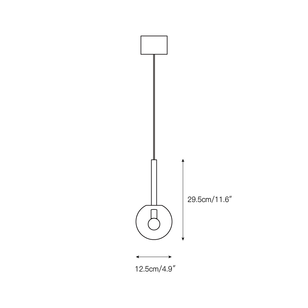 Vetheel Traditional Cloud Metal Glass Pendant Lamp - Lamp Copper