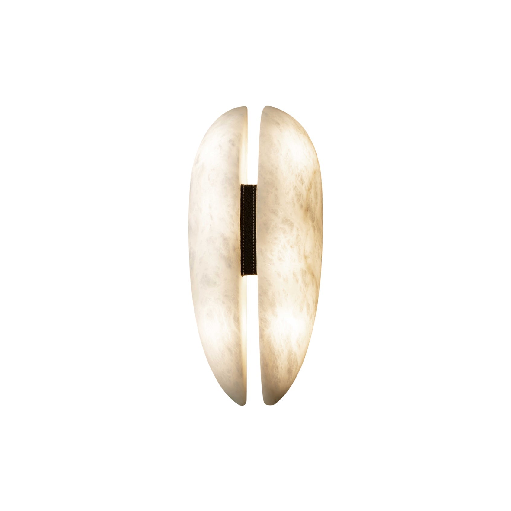 Lysilarae Premium Nordic Brass Alabaster Wall Lamp - Lamp Copper