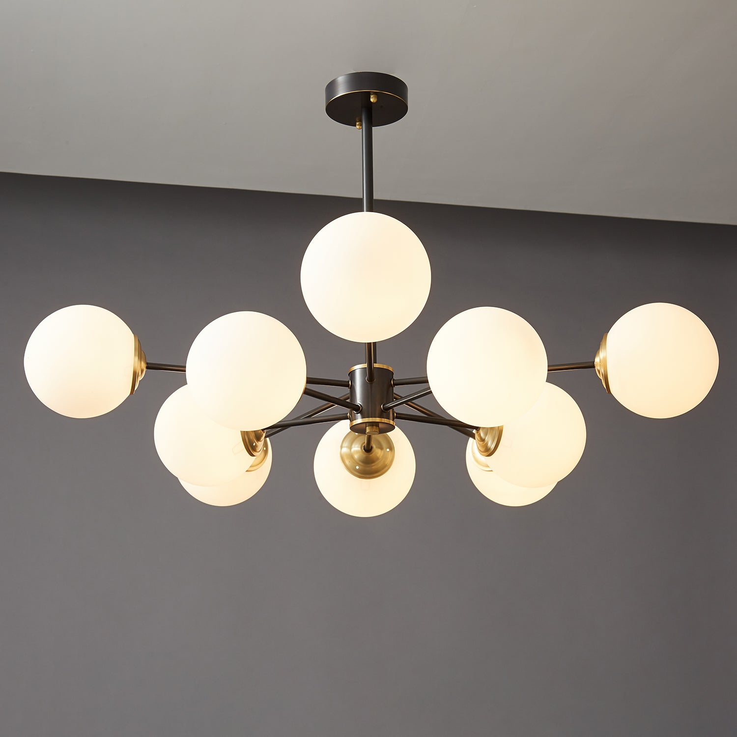 Lunaris Orb Chandelier - Blowlighting