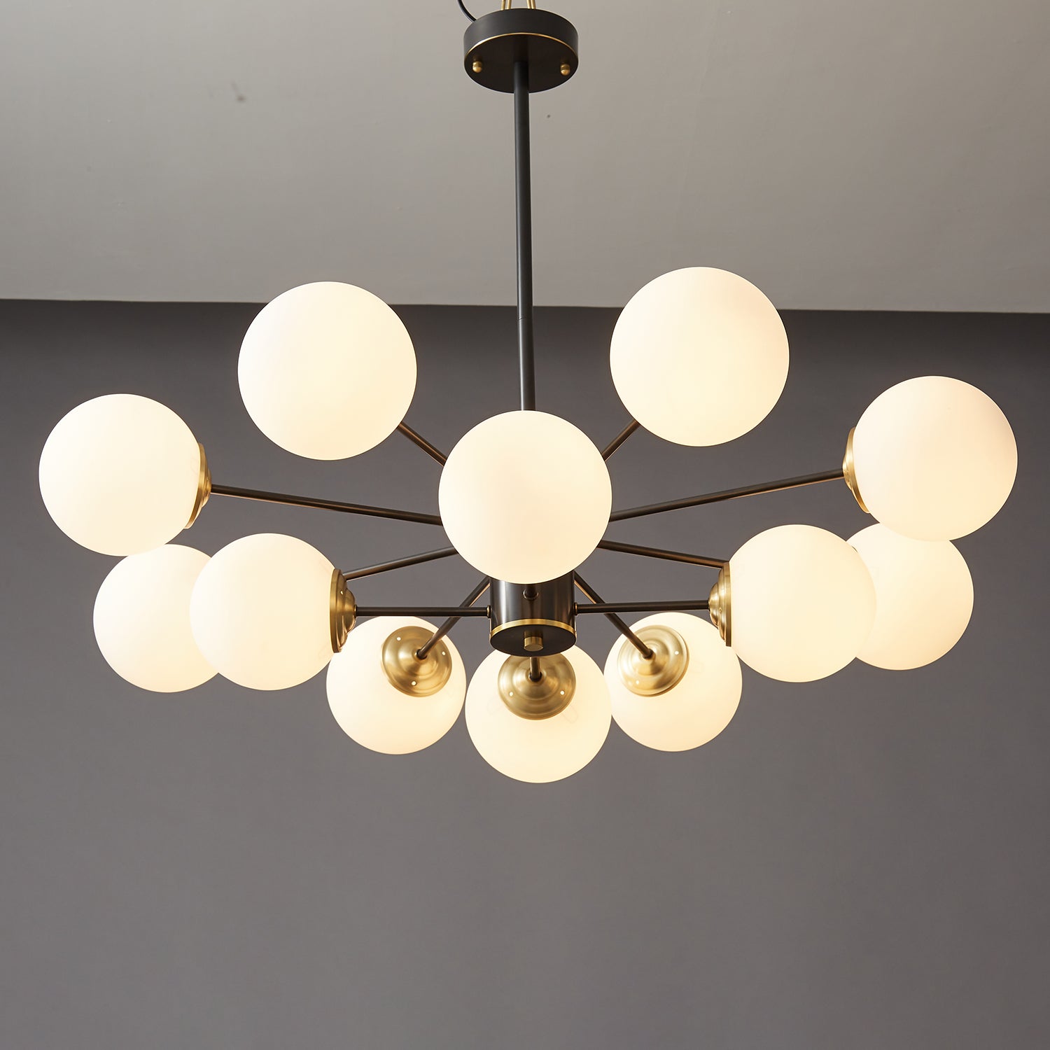 Lunaris Orb Chandelier - Blowlighting