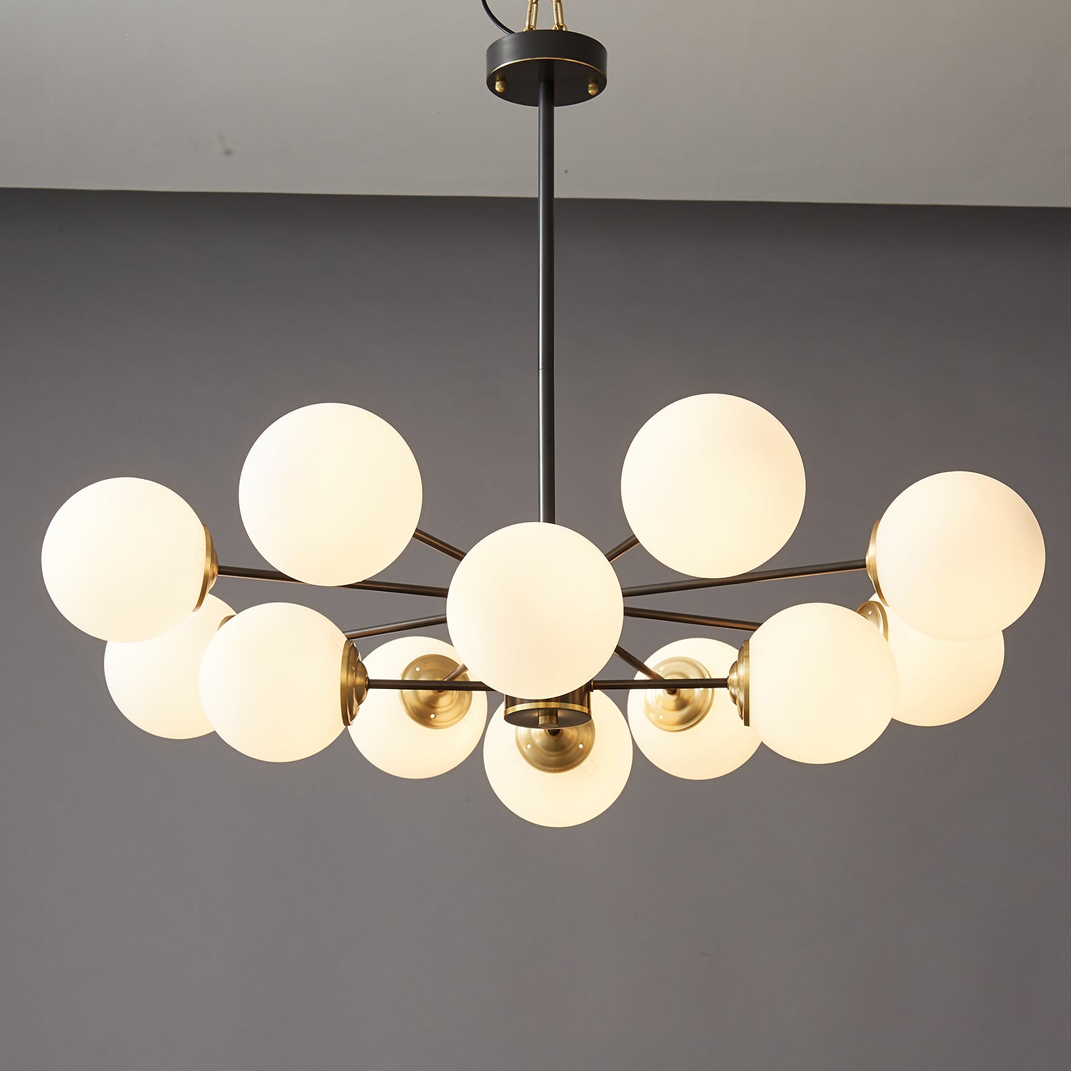 Lunaris Orb Chandelier - Blowlighting