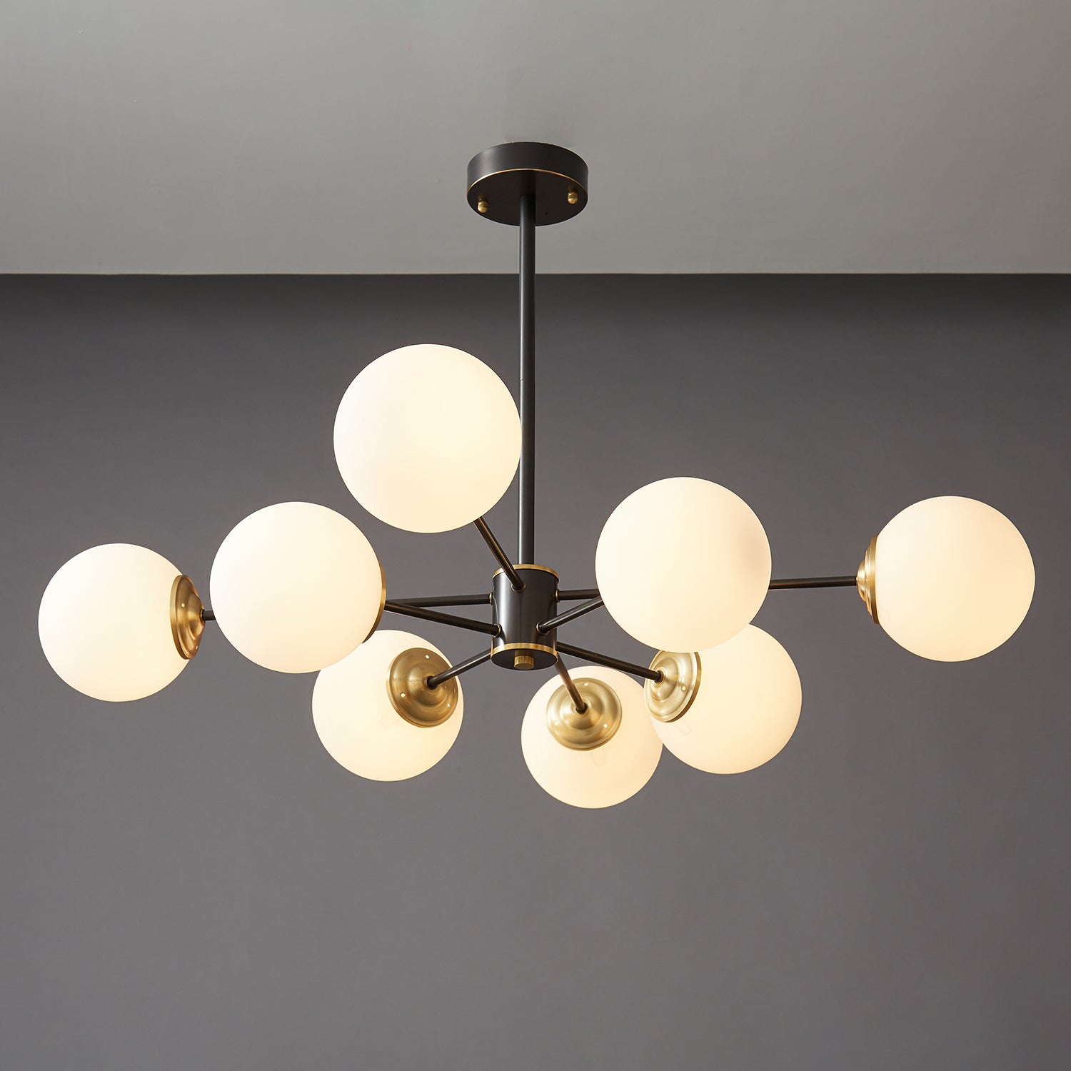 Lunaris Orb Chandelier - Blowlighting