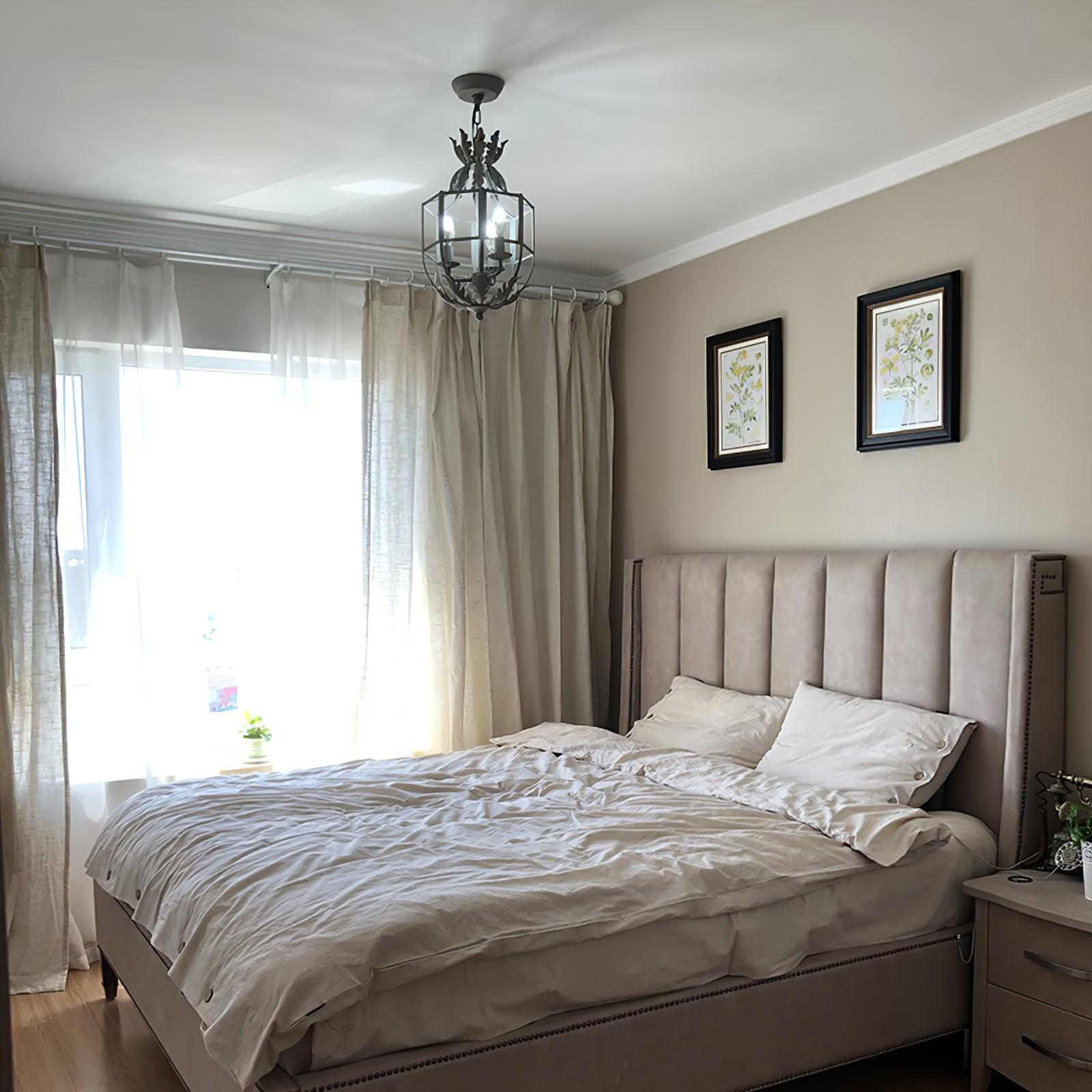 Lustre Retro Cage Chandelier - Blowlighting