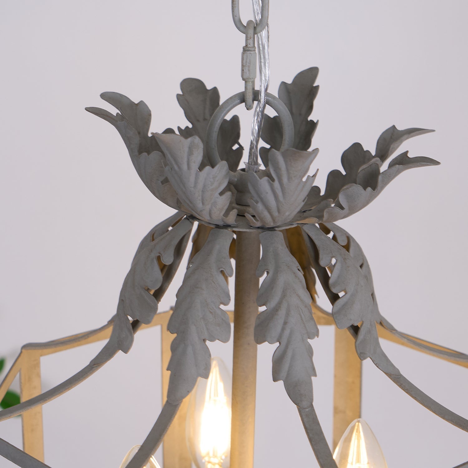 Lustre Retro Cage Chandelier - Blowlighting