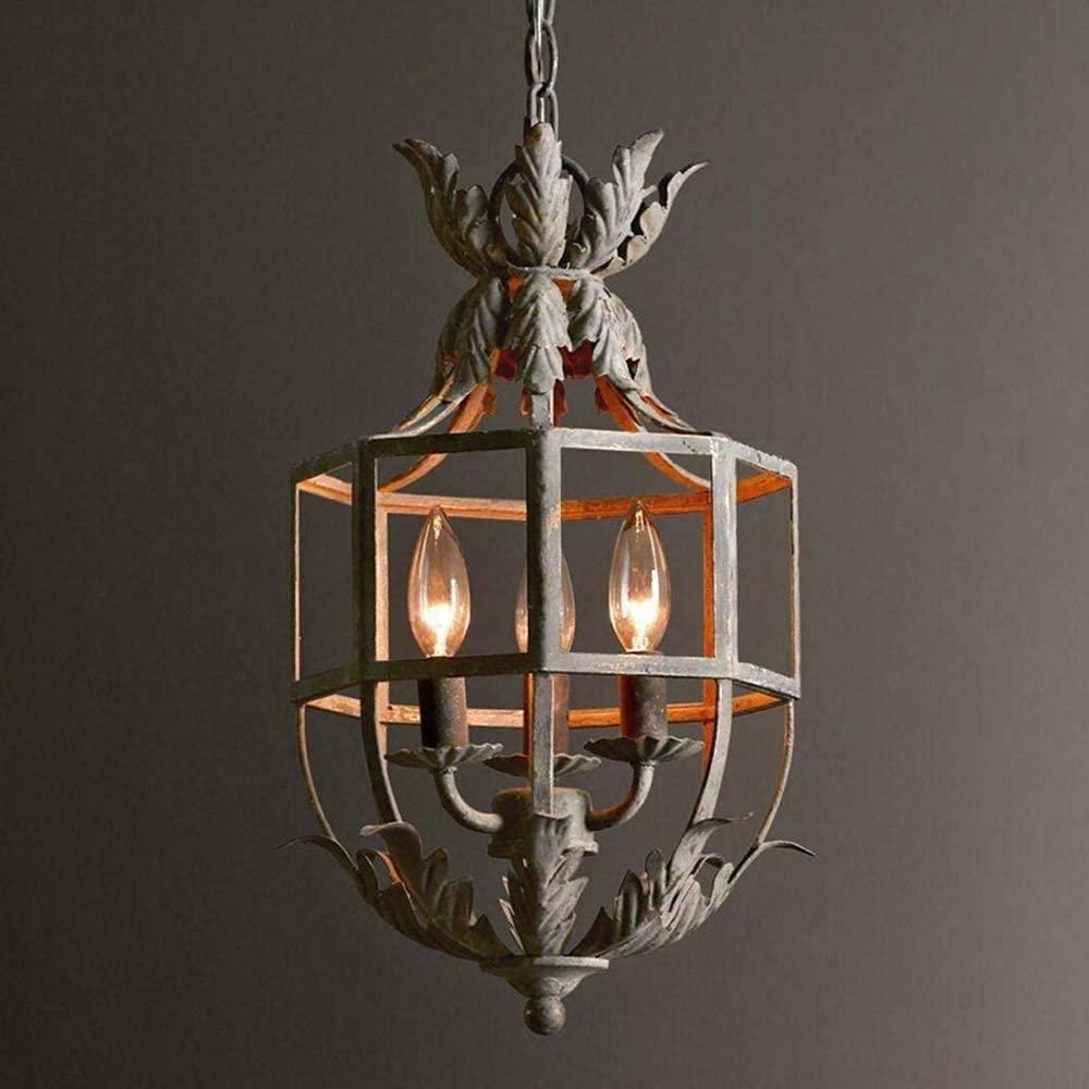 Lustre Retro Cage Chandelier - Blowlighting