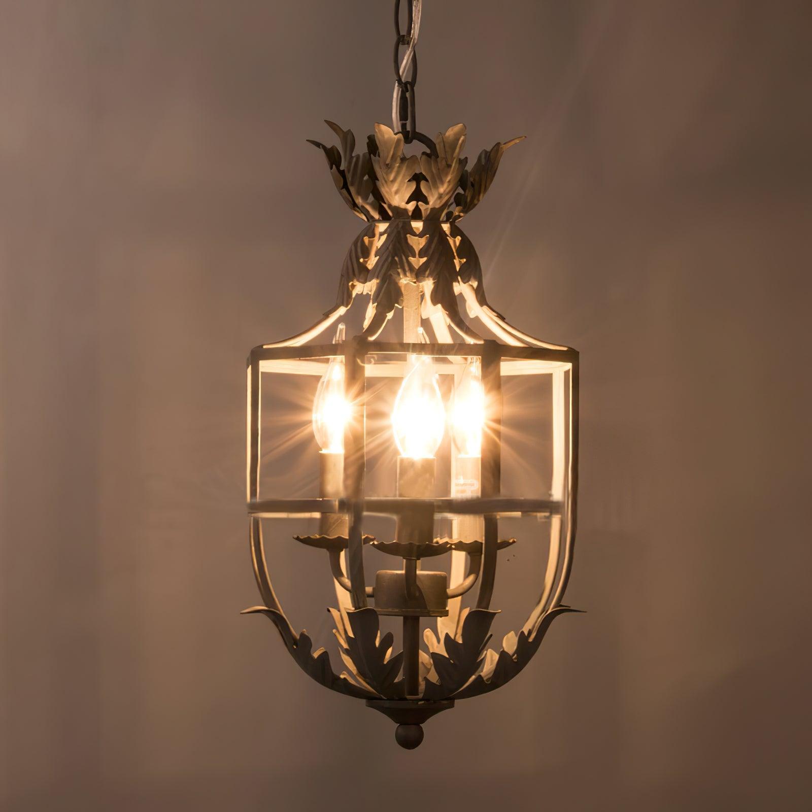 Lustre Retro Cage Chandelier - Blowlighting