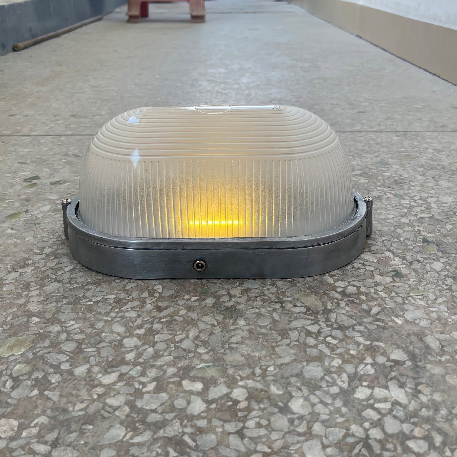 Oshaen Vintage Echo Metal Glass Sconce Wall Lamp - Lamp Copper