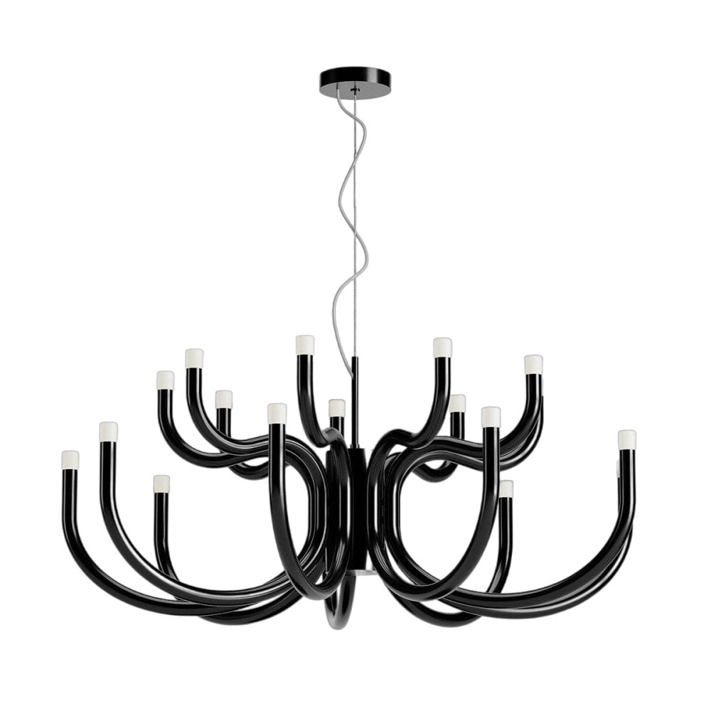 Myvenara Individual Creativity Brass Metal Chandelier - Lamp Copper