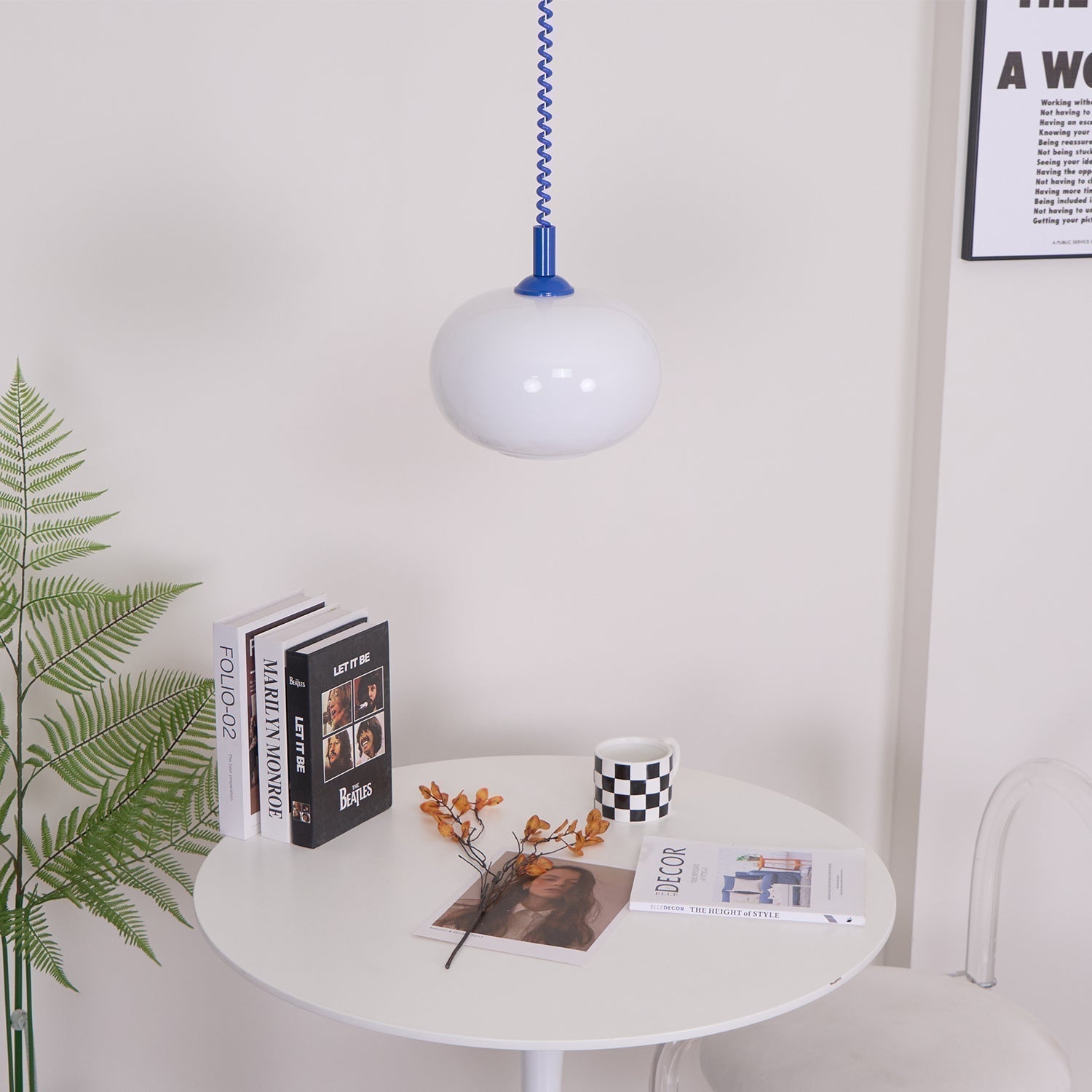 Macaron Spring Pendant Light - Blowlighting