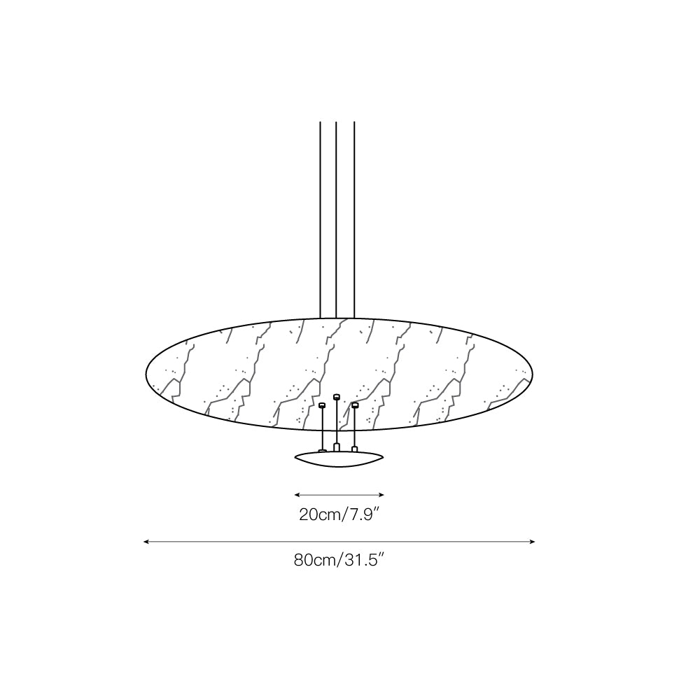 Erliris Postmodern Luxury Metal Chandelier - Lamp Copper