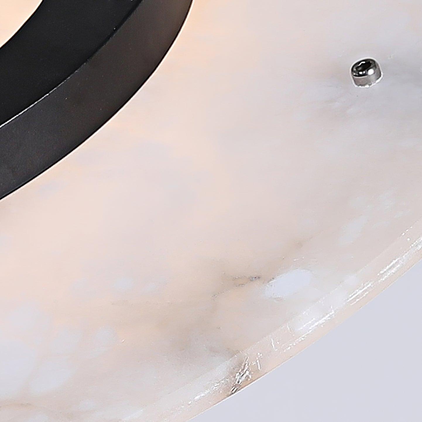 Imirila Disc Shaped Glass Pendant Light - Neutralighting