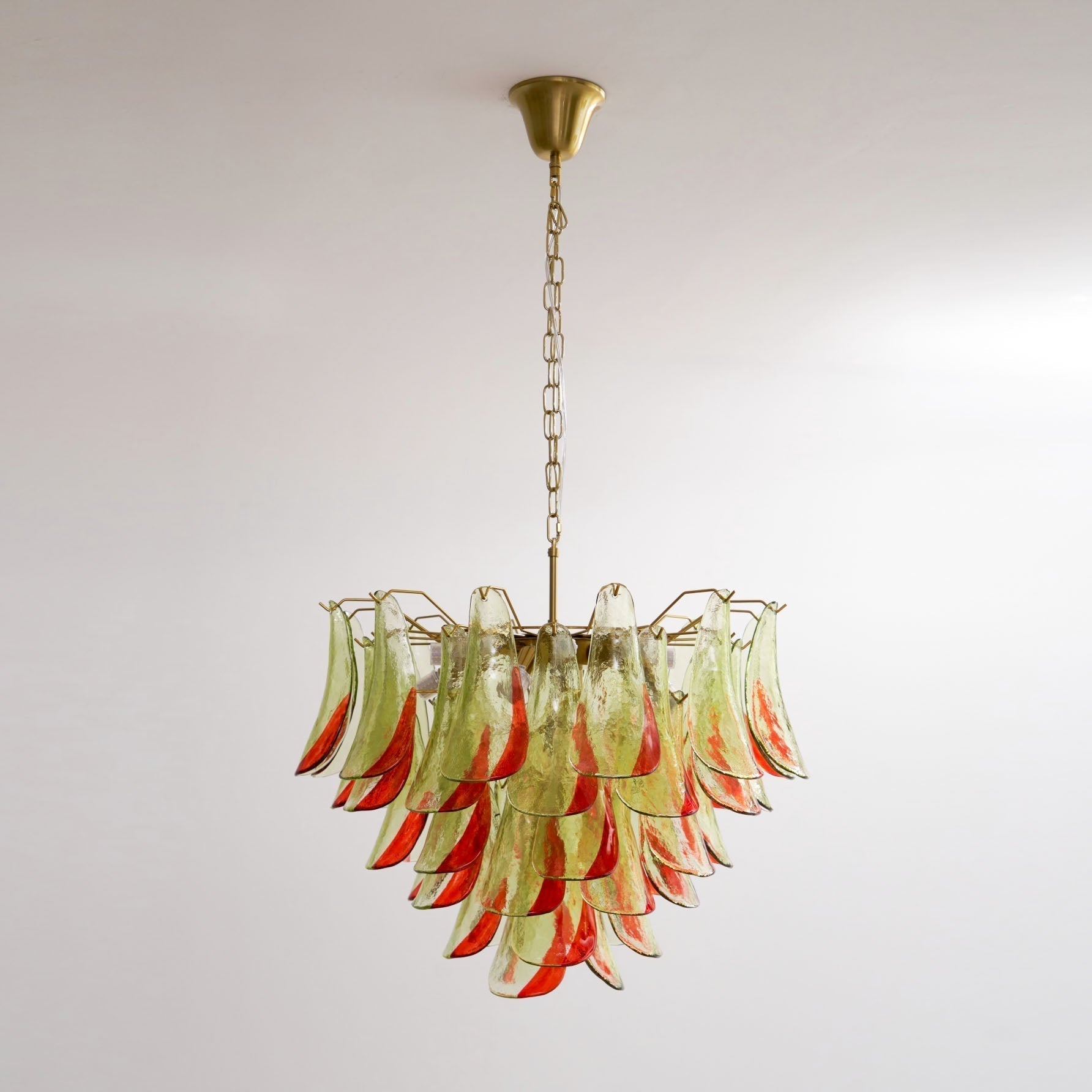 Aurora Chandelier Murano Glass Petal Elegant - Blowlighting