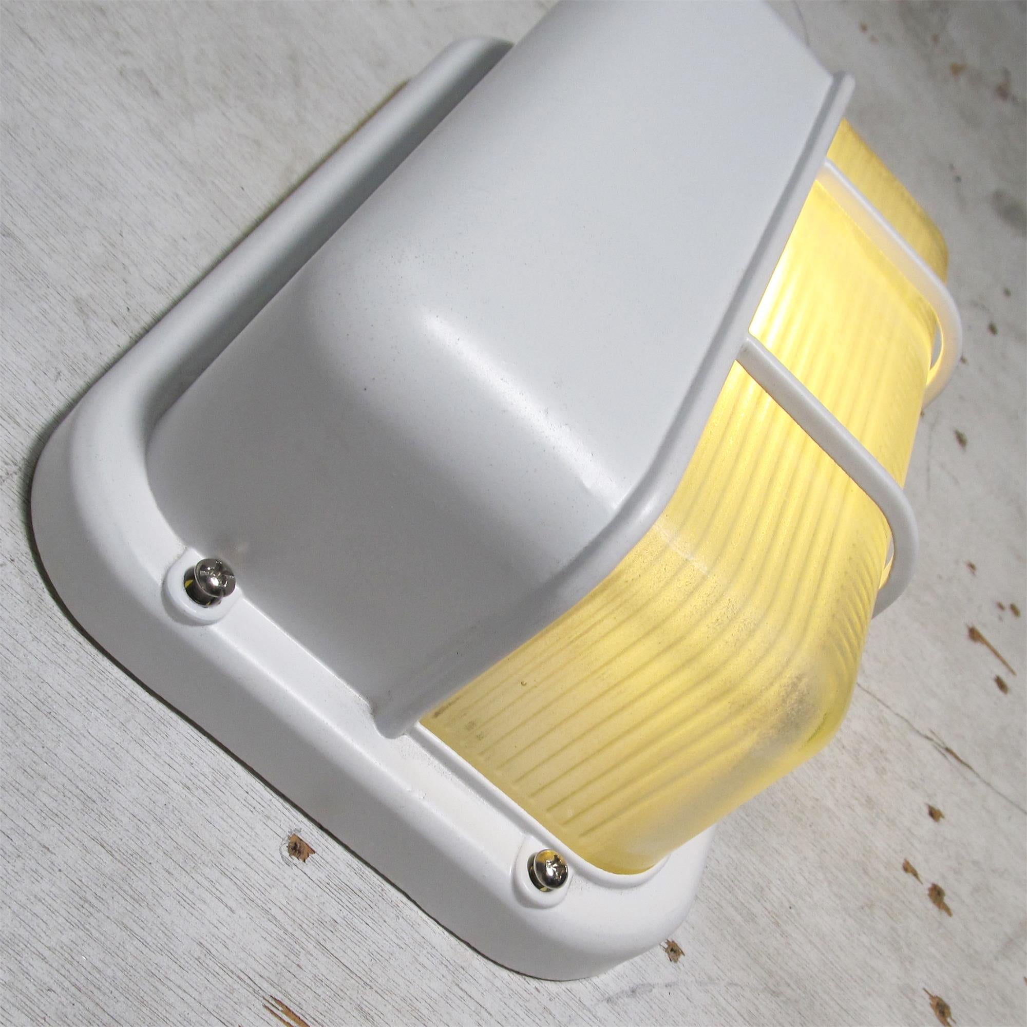 Olcarila Vintage Outdoor Metal Glass Sconce Wall Lamp - Lamp Copper