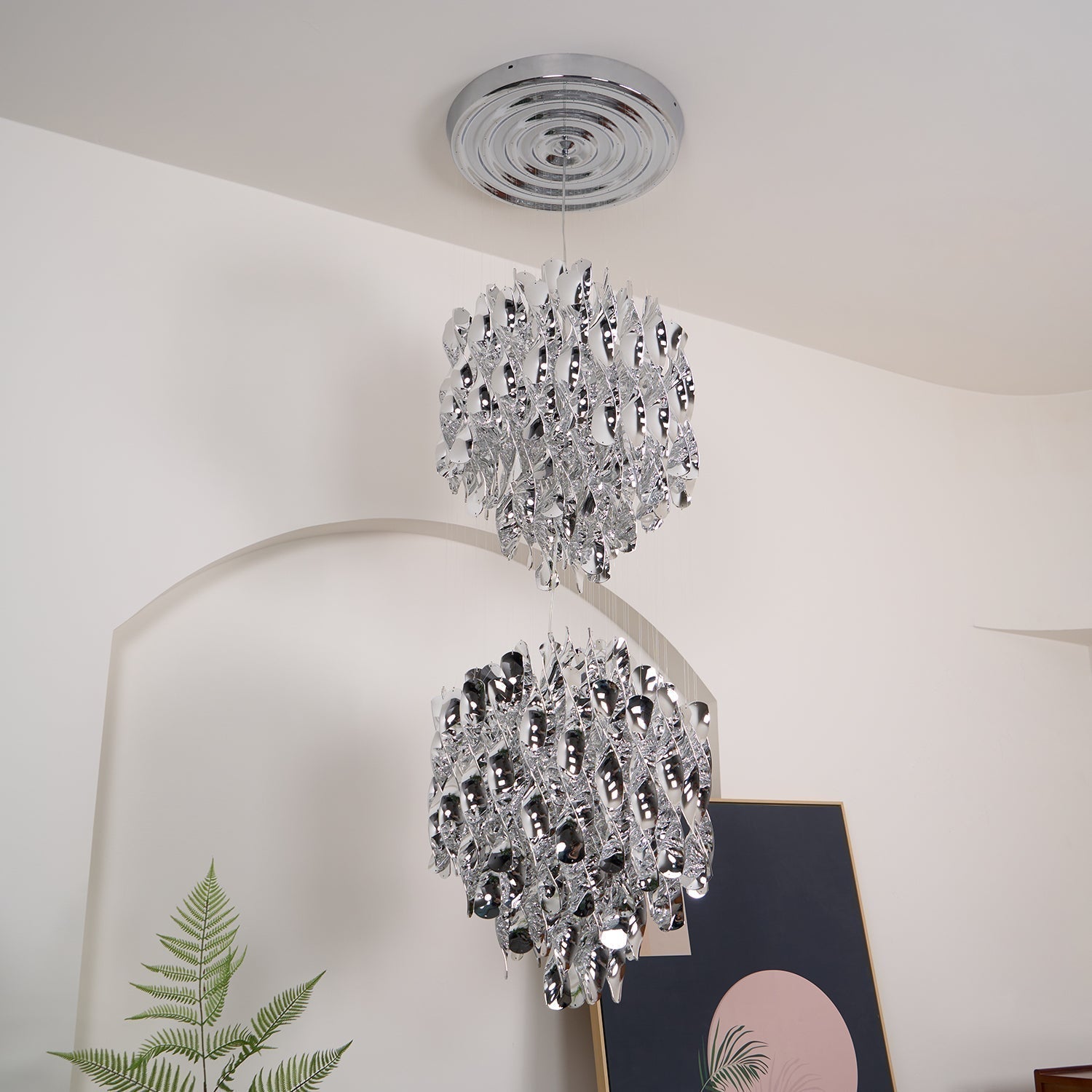Isoran Luxe Acrylic Chandelier - Blowlighting