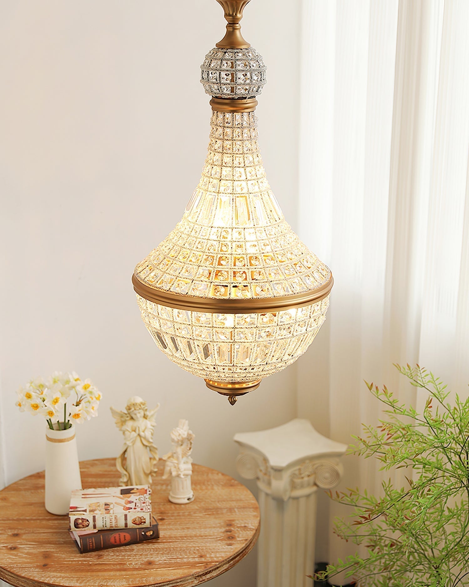 Auristella Crystal Chandelier - Letslighting
