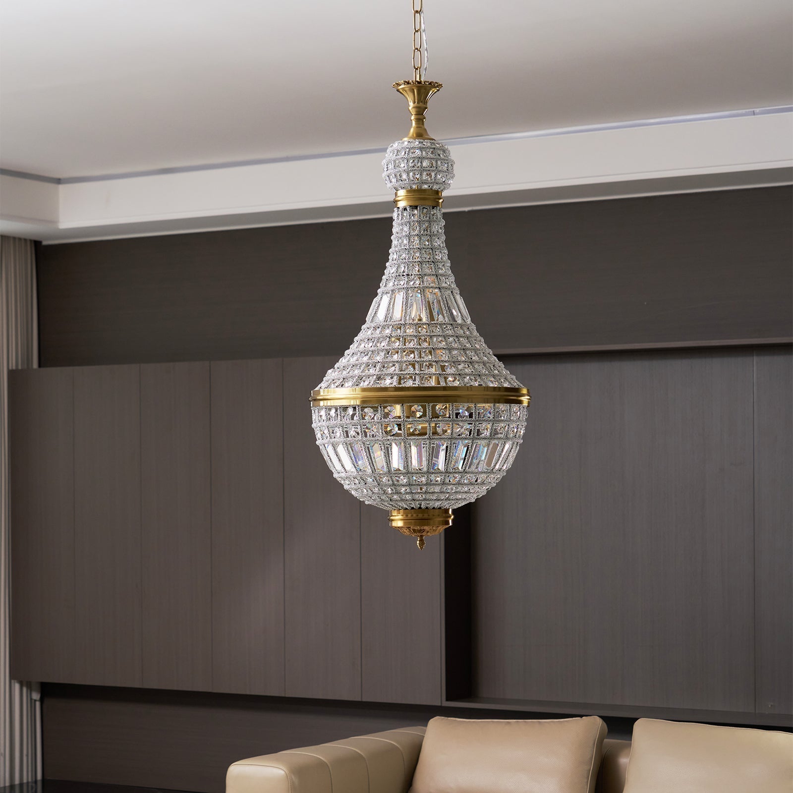 Auristella Crystal Chandelier - Letslighting