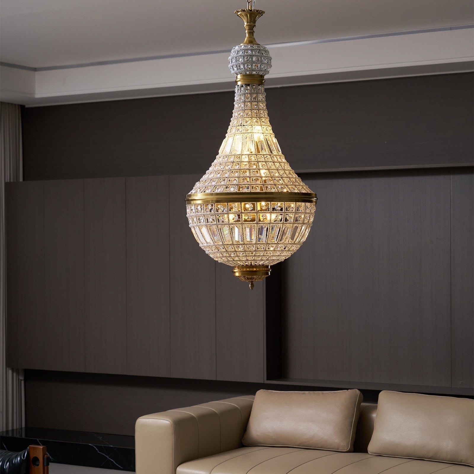 Auristella Crystal Chandelier - Letslighting
