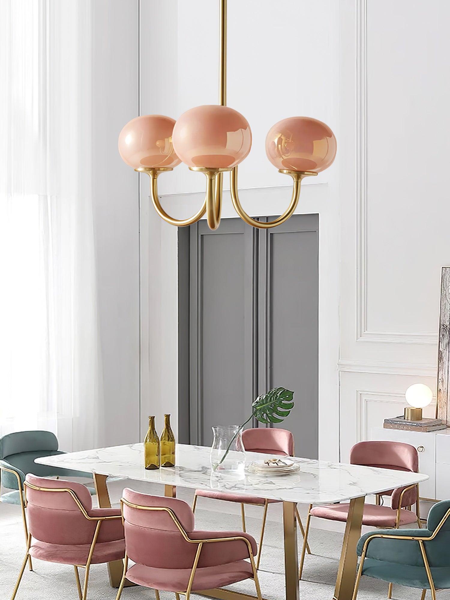 Marshmallow Chandelier - Blowlighting