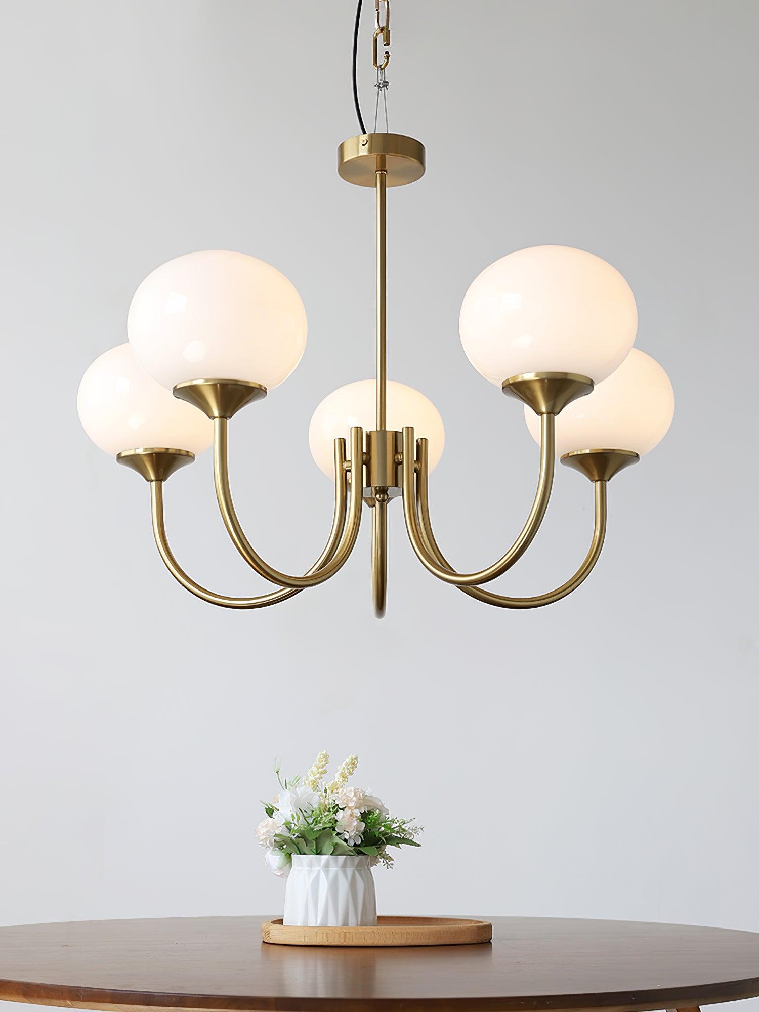 Marshmallow Chandelier - Blowlighting