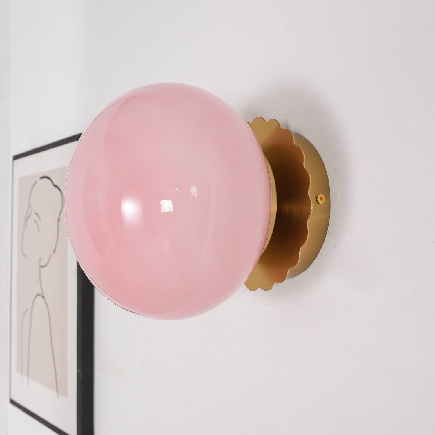 Aria Lampada da Parete Marshmallow