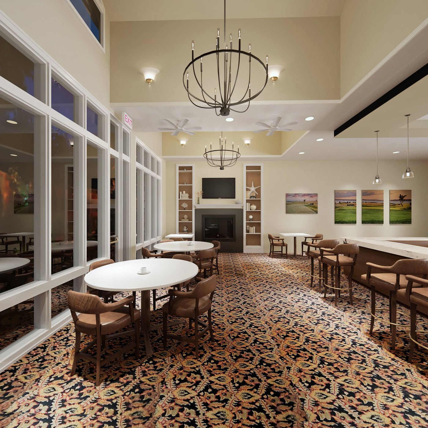 Cisoriel Classic Brass Chandelier - Blowlighting