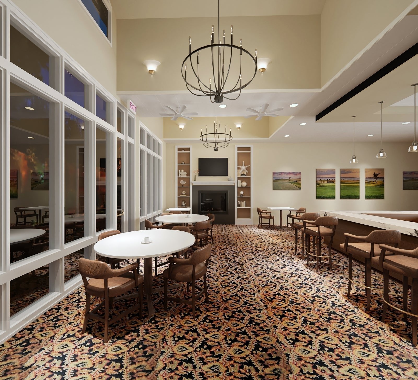 Cisoriel Classic Brass Chandelier - Blowlighting