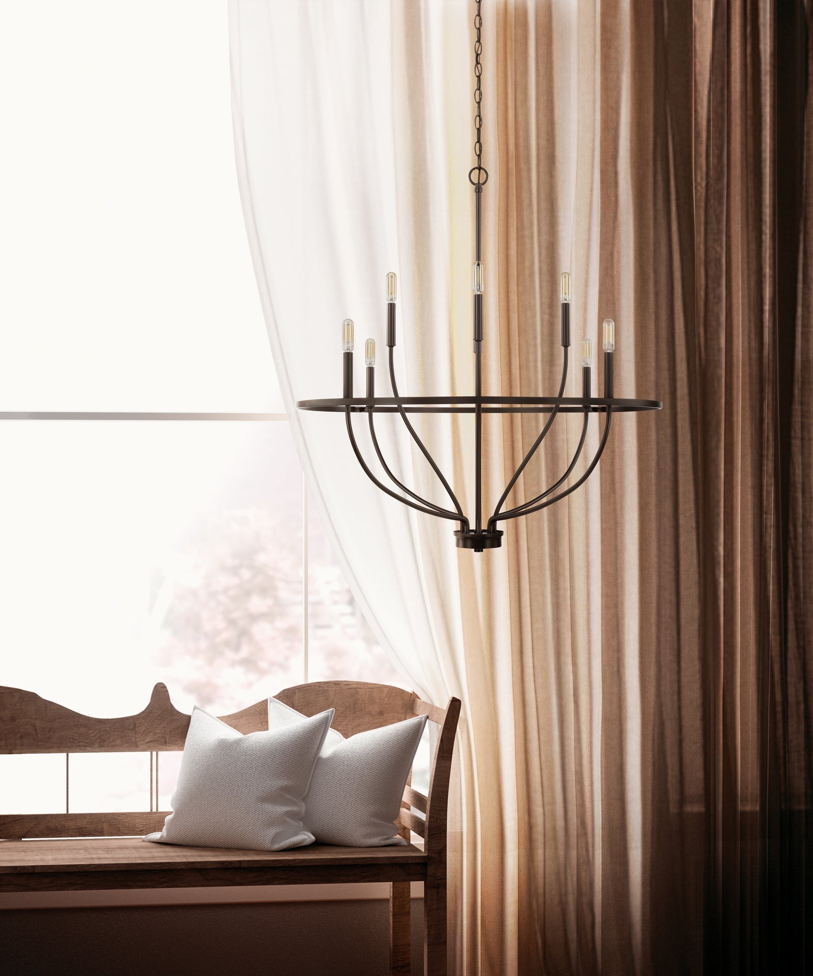 Cisoriel Classic Brass Chandelier - Blowlighting