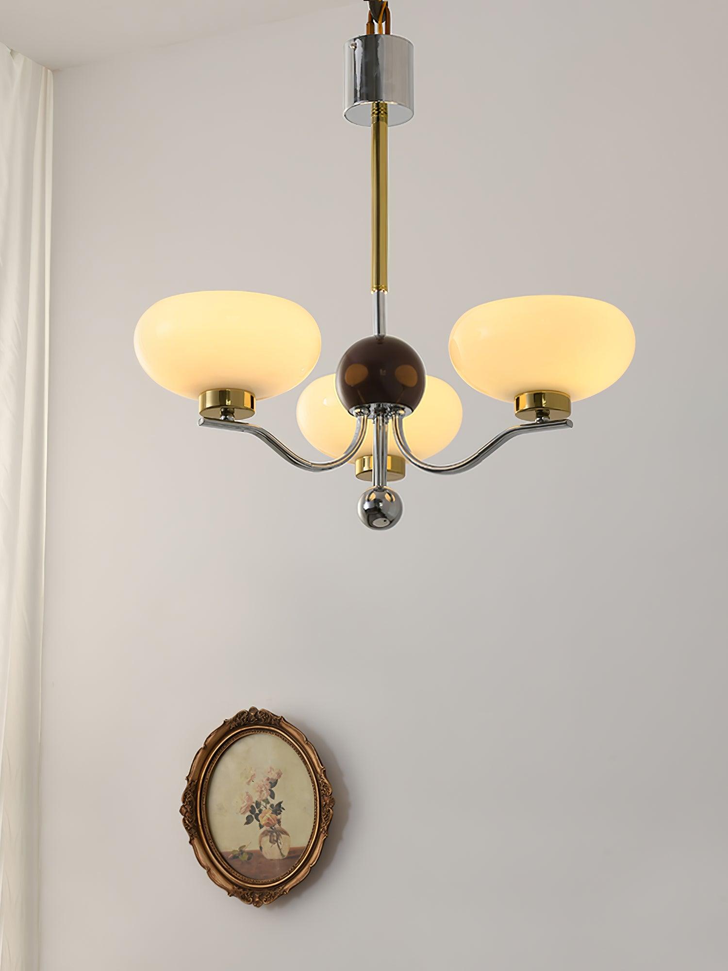 Titus Vintage Metal Chandelier - Blowlighting