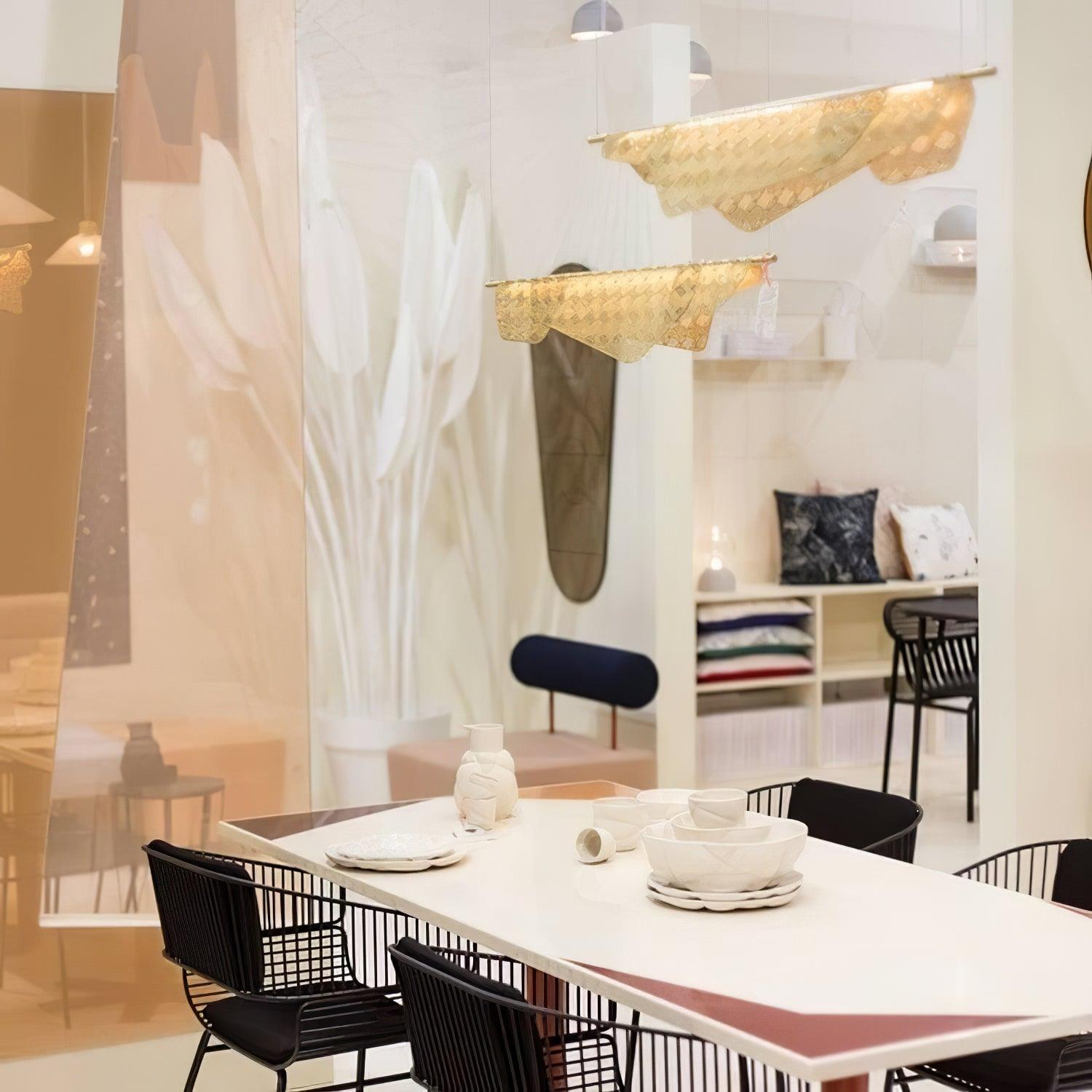 Aella Postmodern Luxury Art Metal Pendant Light - Blowlighting