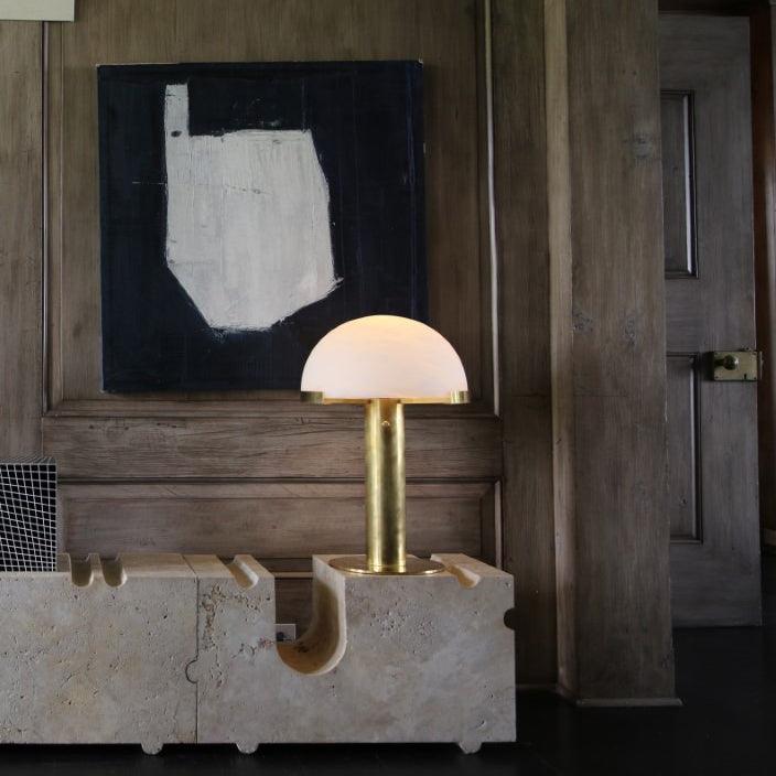 Ibera Alabaster Table Lamp - Letslighting