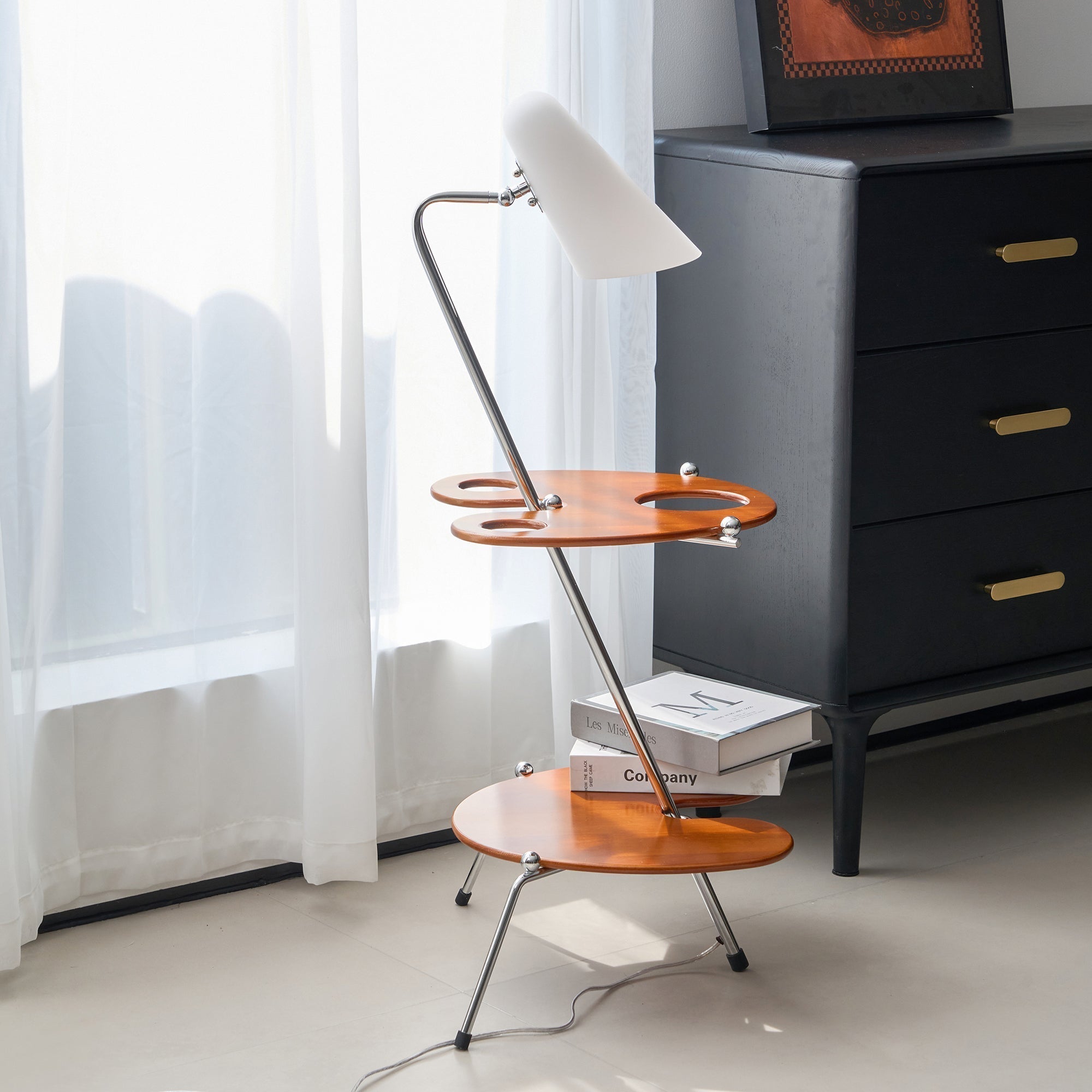 Melder Floor Lamp - Lamp Copper