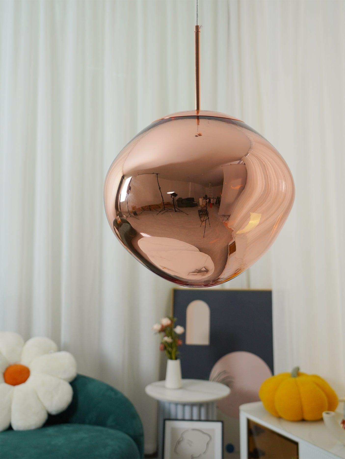 Solara Pendant Lamp Blown Glass Irregular Cluster Sculptural - Letslighting
