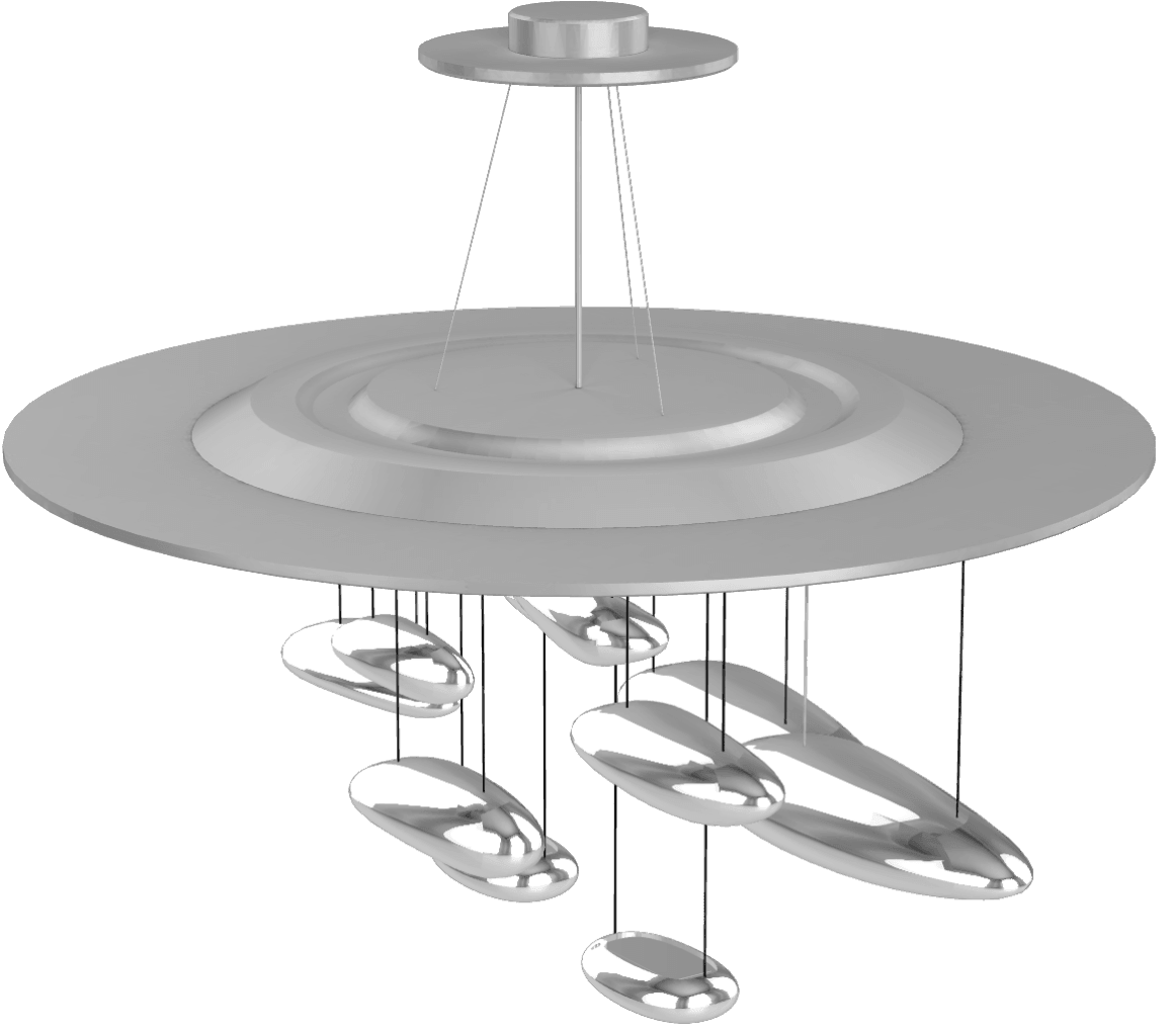 Mercury Chandelier - Blowlighting