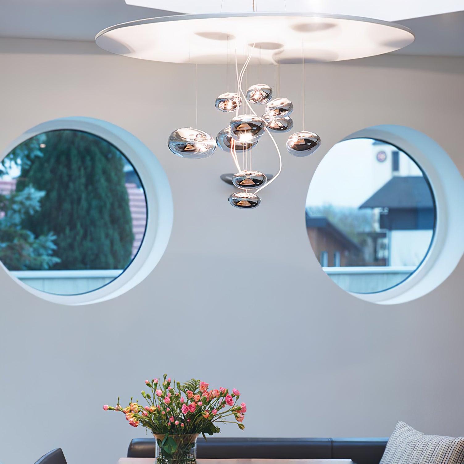 Mercury Chandelier - Blowlighting