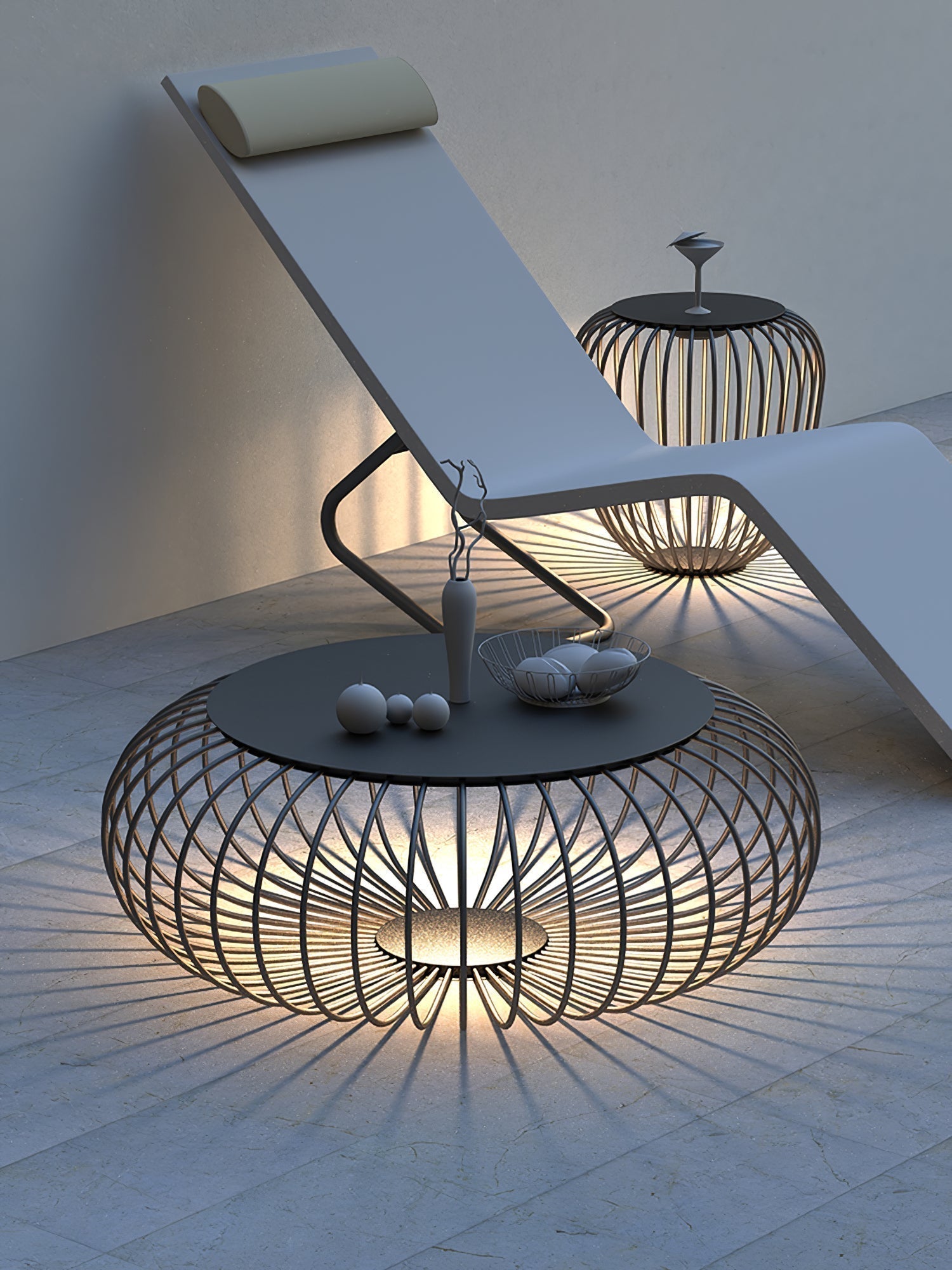Meridiano Garden Outdoor Light - Lamp Copper
