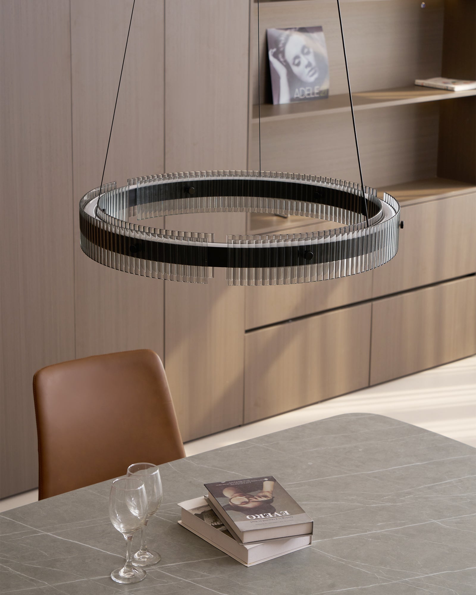 Merope Chandelier - Blowlighting