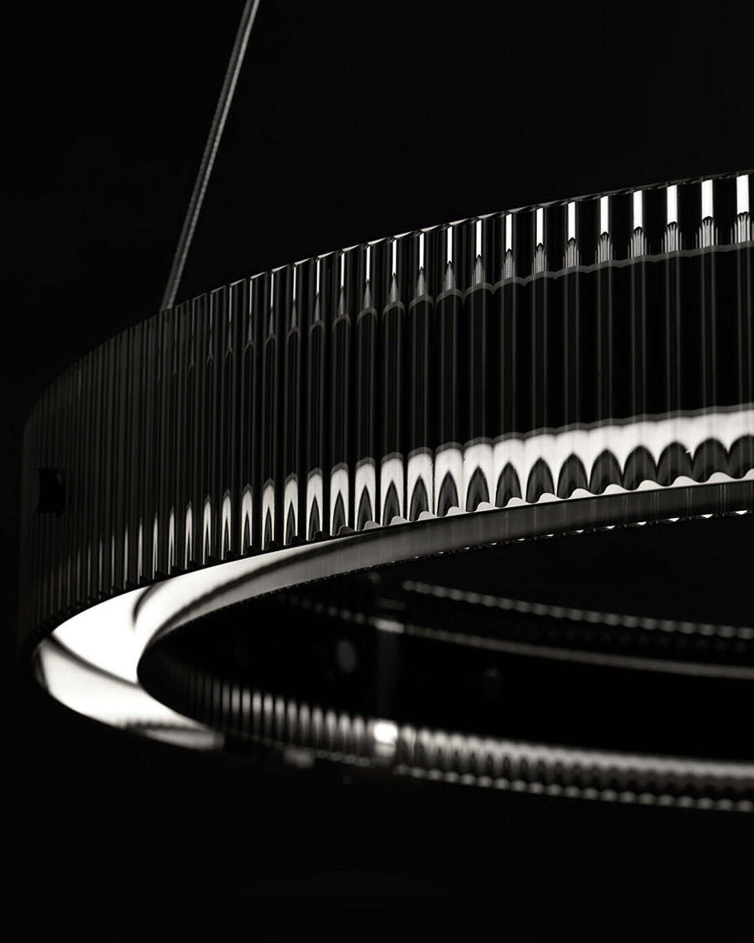 Merope Chandelier - Blowlighting